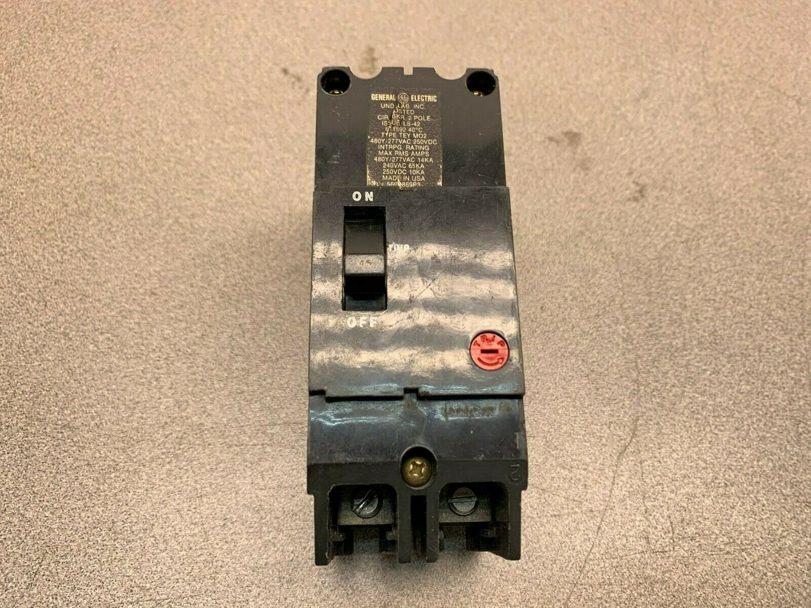 USED GE 45 AMP METER 569B869P3