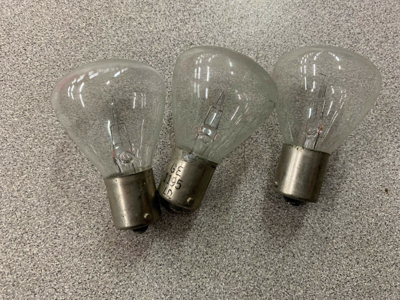 LOT OF 3 NEW NO BOX GE BULB 1195