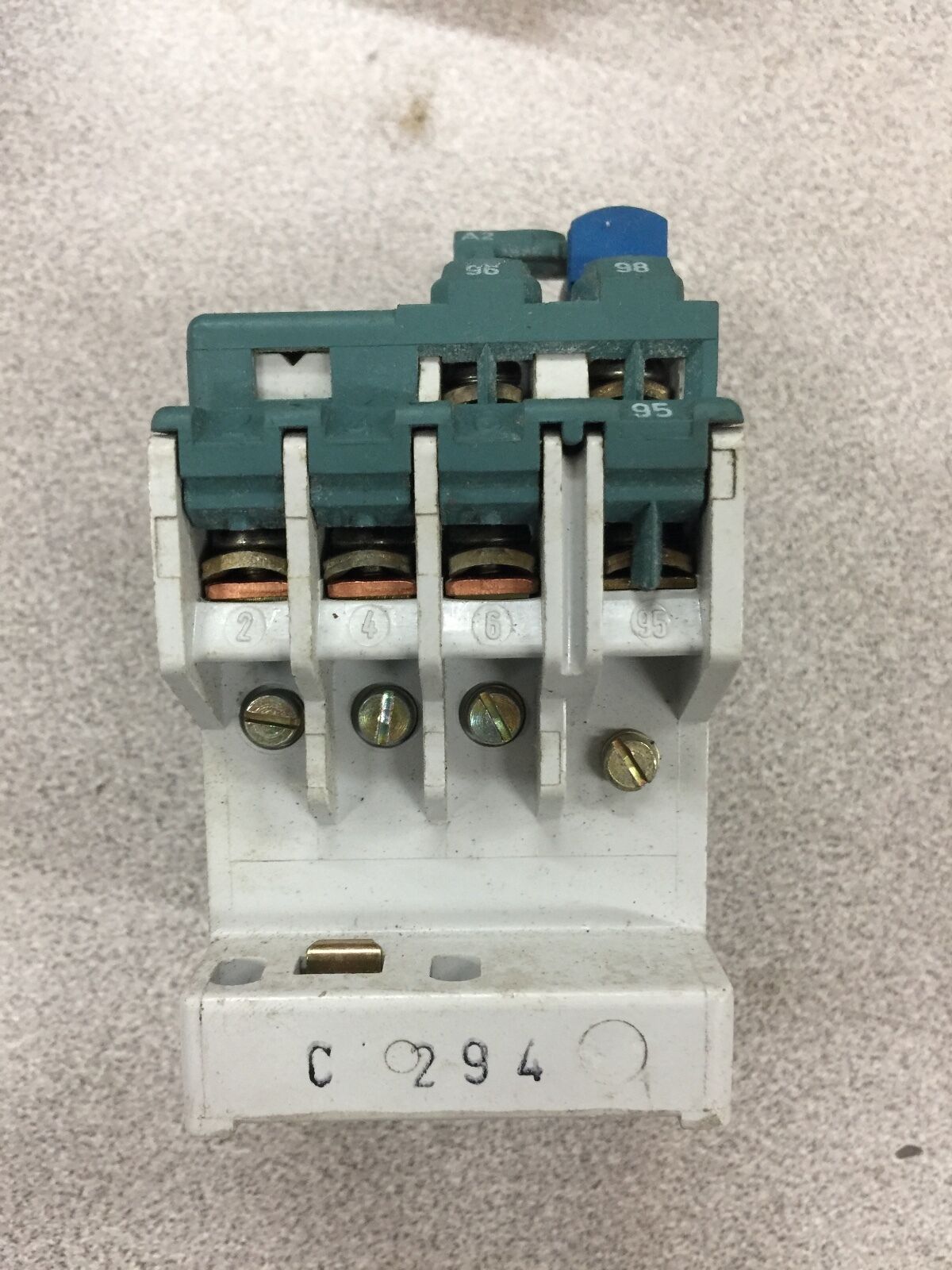 USED WESTINGHOUSE OVERLOAD RELAY K7D