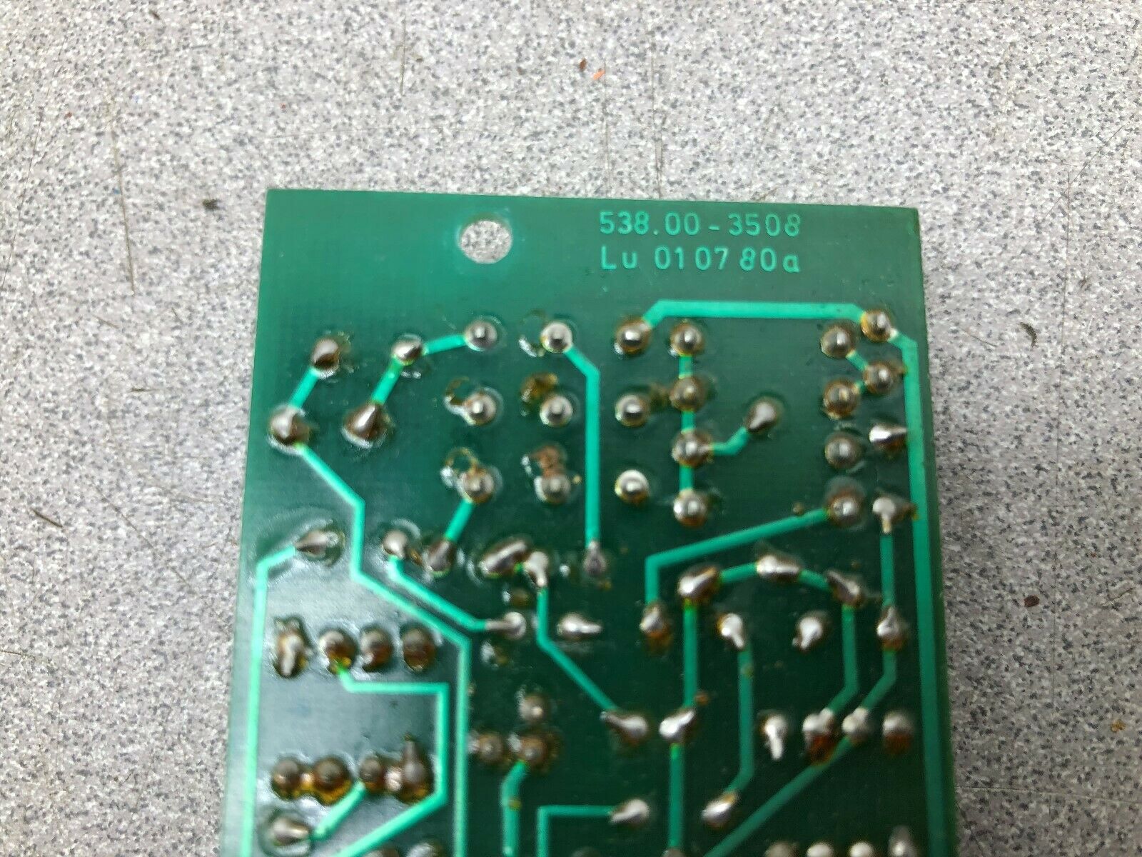 USED CIRCUIT BOARD 538.00-3508  /  010780a