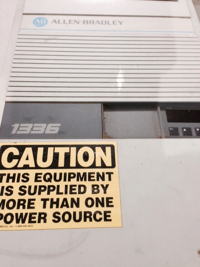 USED ALLEN-BRADLEY 10HP 1336 AC DRIVE 1336-B010-EAD SERIES A