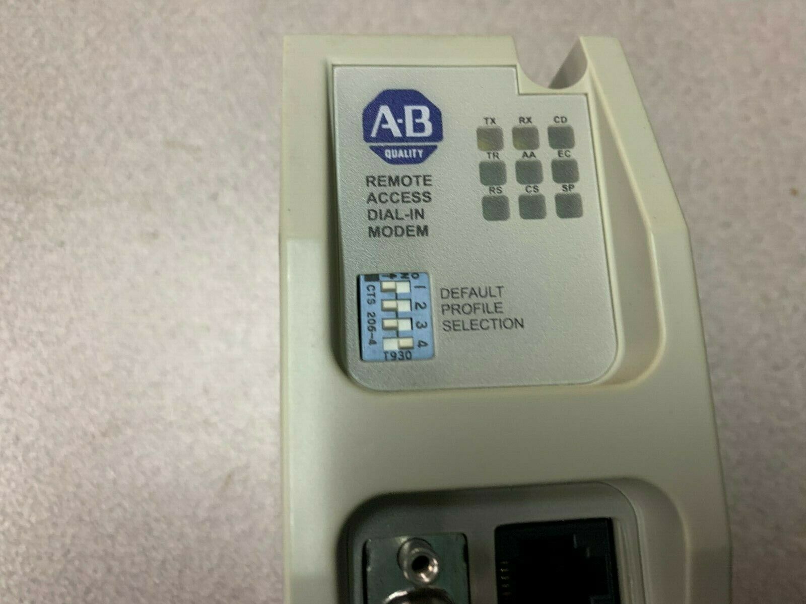 USED ALLEN BRADLEY MODEM 9300-RADM1