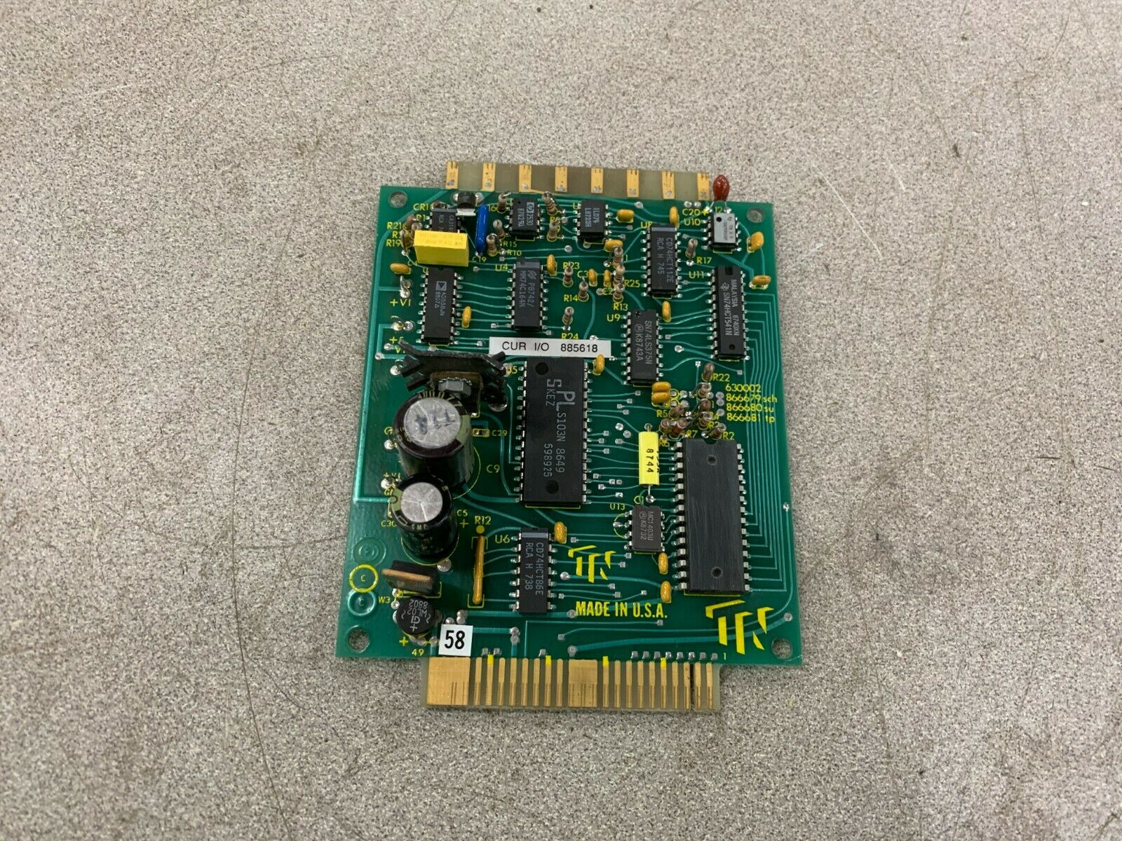 USED TN TECHNOLOGIES 630002 866679 CIRCUIT BOARD 885618