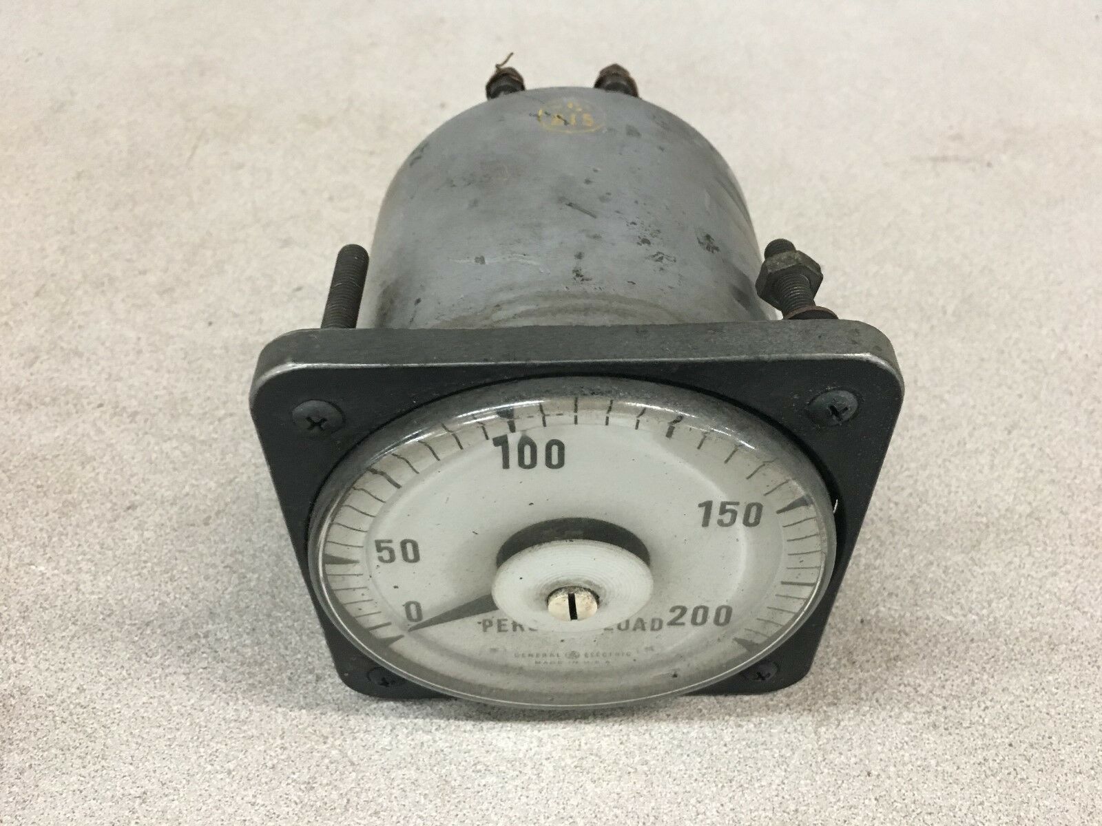 USED GENERAL ELECTRIC A-C AMMETER 8AB 18A-Y341