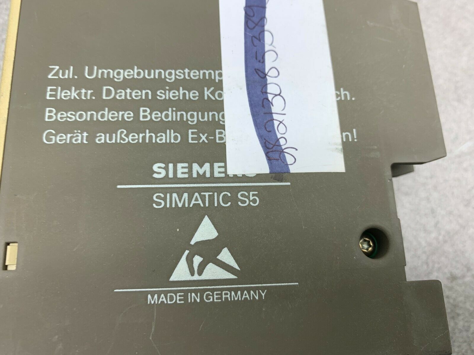 USED SIEMENS DIGITAL INPUT 63S5 437-8EA12