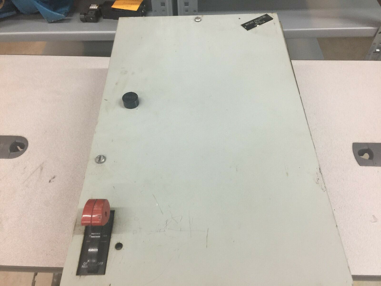 USED GE 100AMP 3PH STARTER PANEL WITH DOOR CR306E0**ABNA