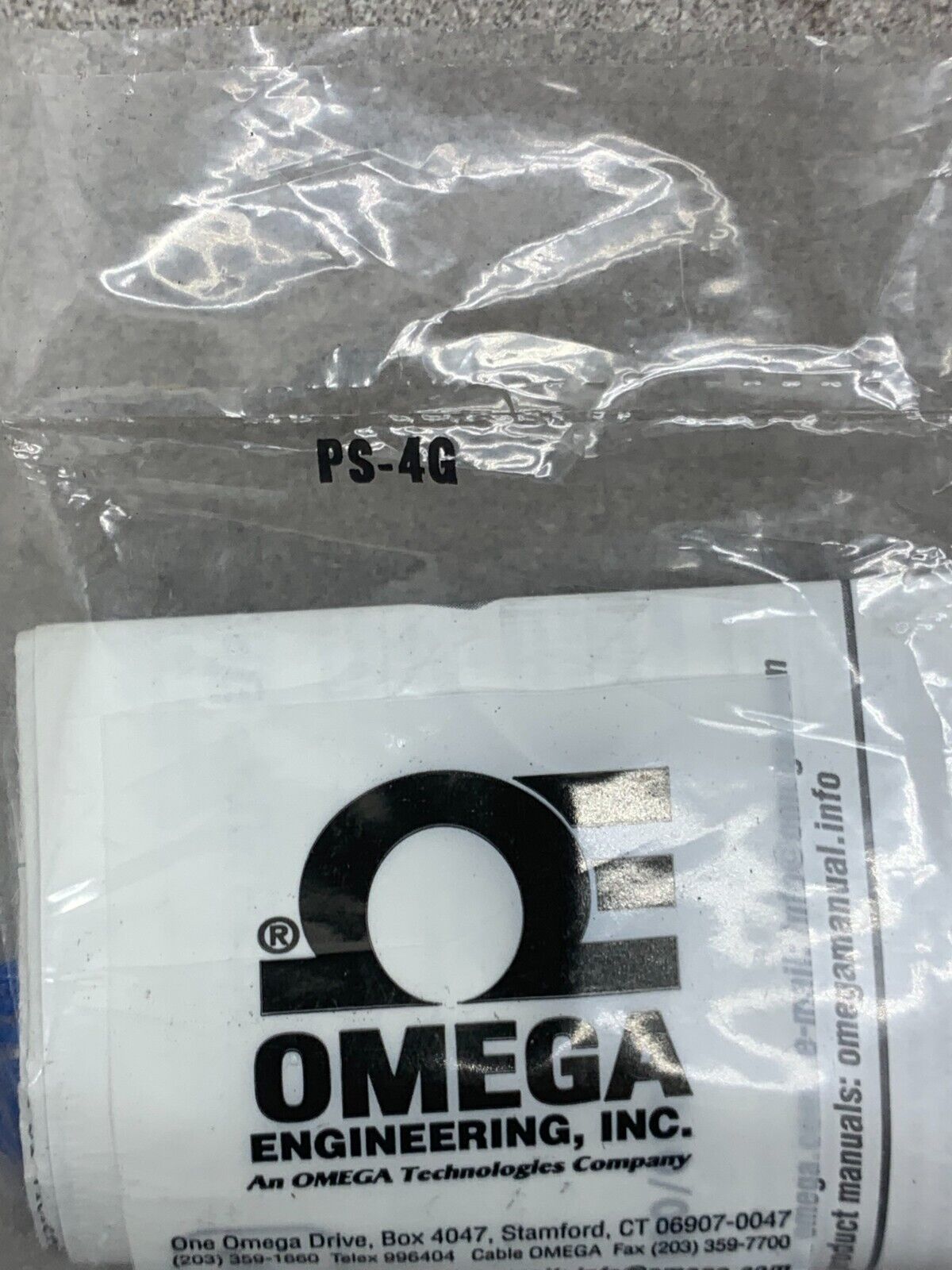 NEW IN PACKAGE OMEGA PRESSURE SNUBBER PS-4G