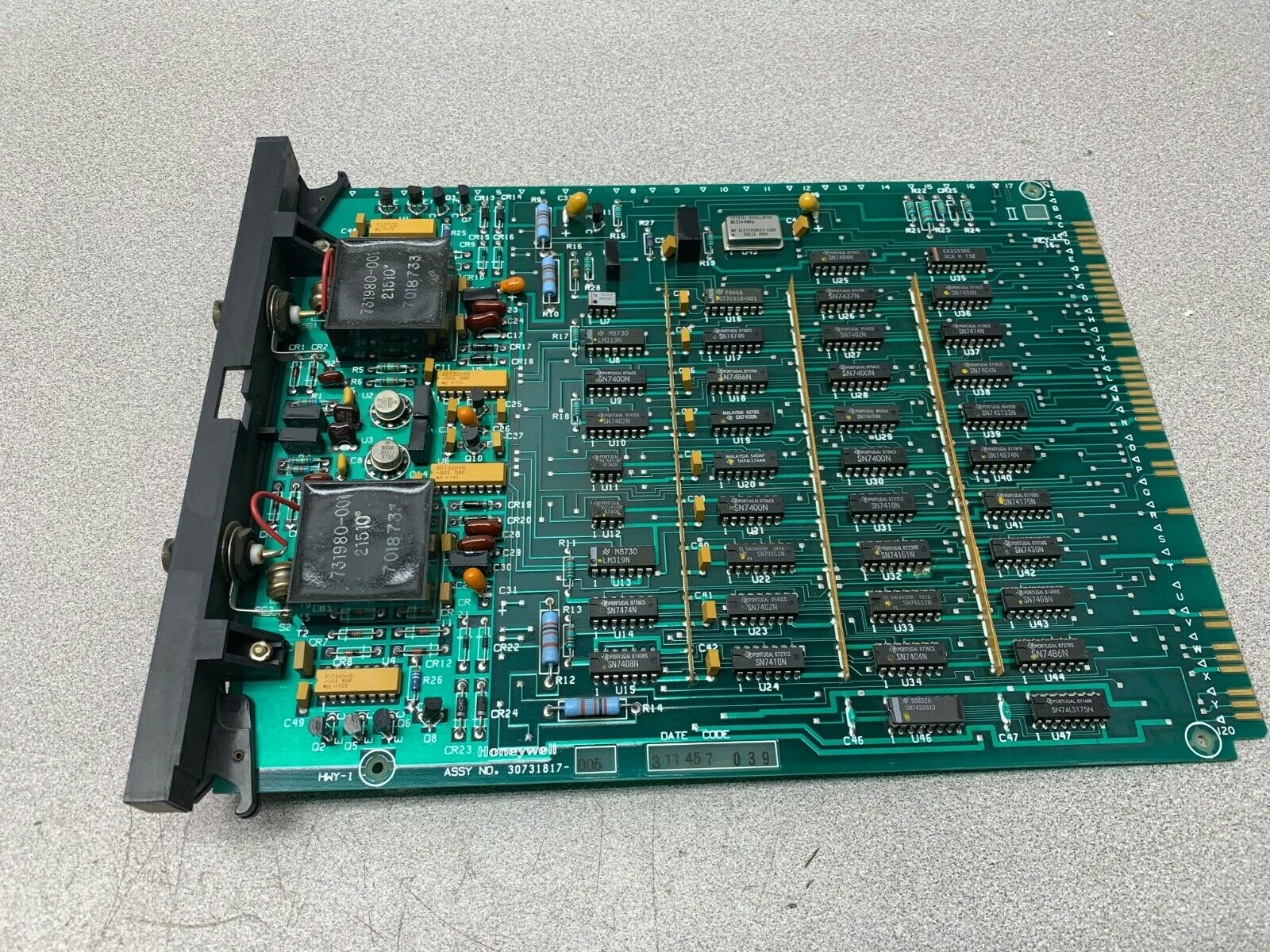 USED HONEYWELL COMMUNICATION MODULE BOARD 30731817-005