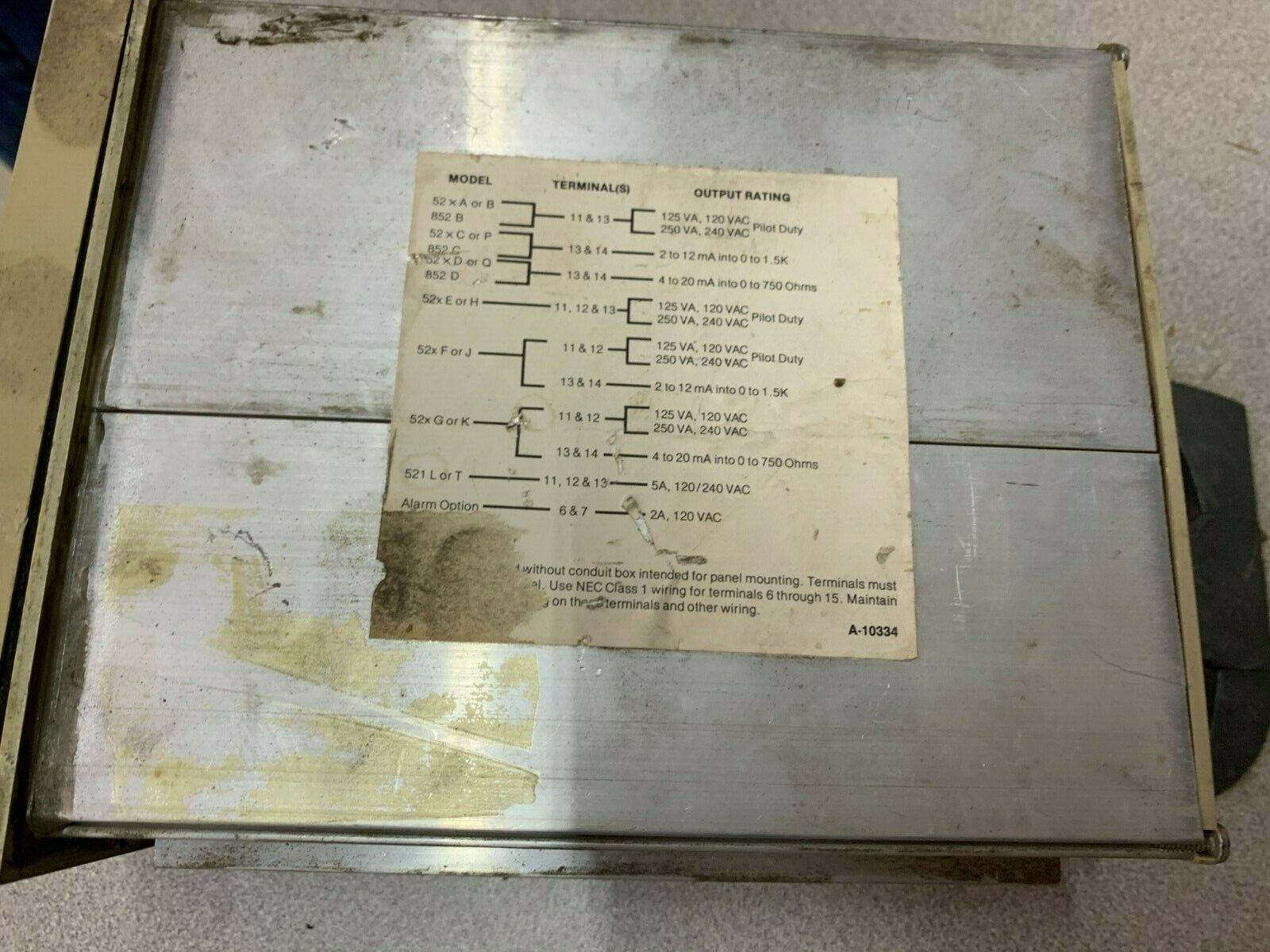 USED BARBER-COLMAN SOLID STATE CONTROLLER IC04536