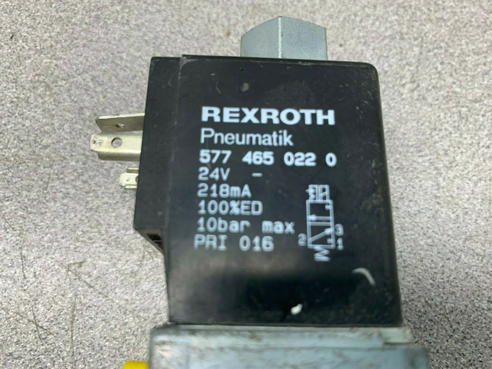 USED REXROTH VALVE COIL 577 465 022 0