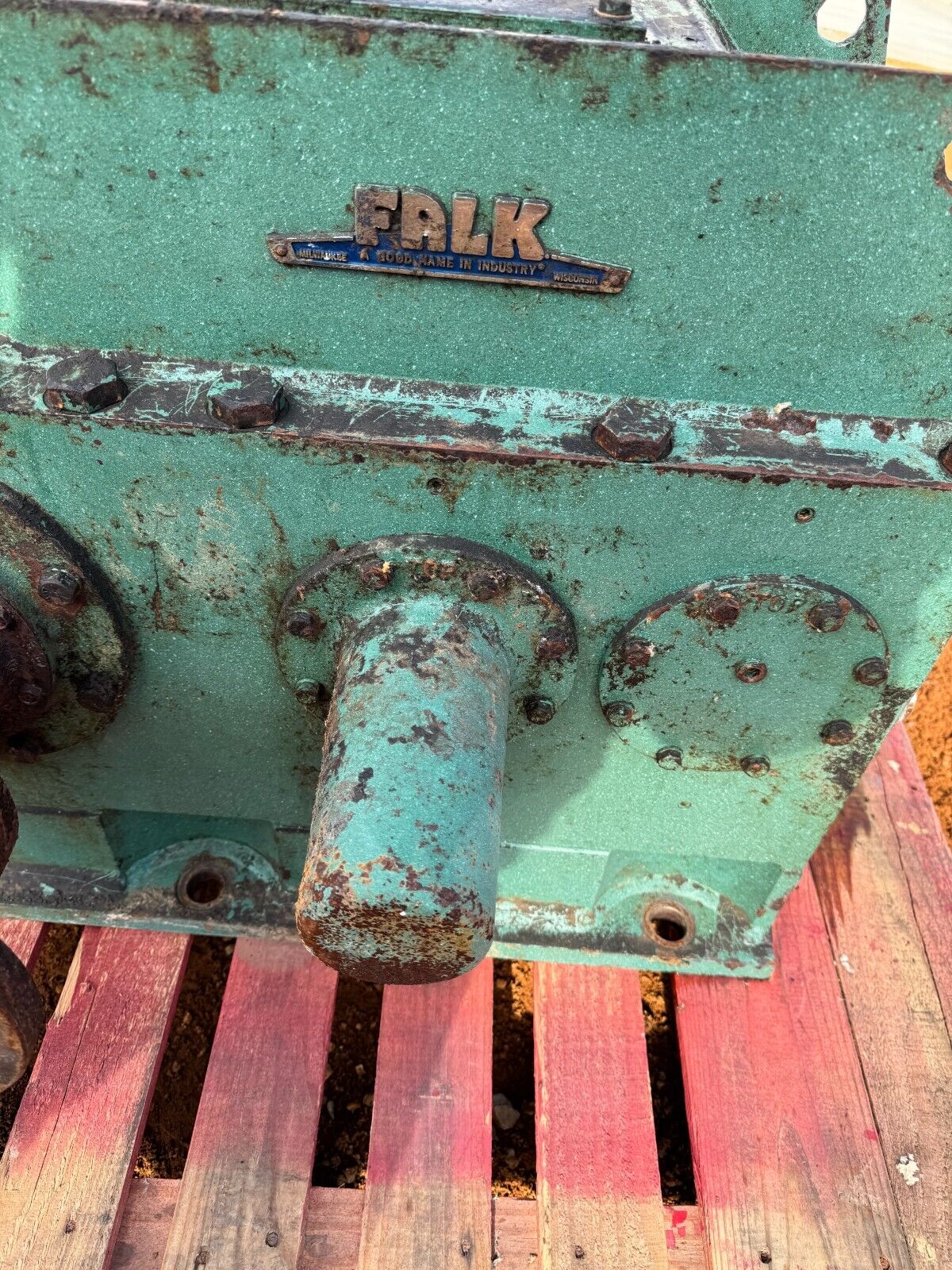 USED FALK 250HP ENCLOSED GEAR DRIVE SPEED REDUCER 4.222 RATIO 2090Y1-L