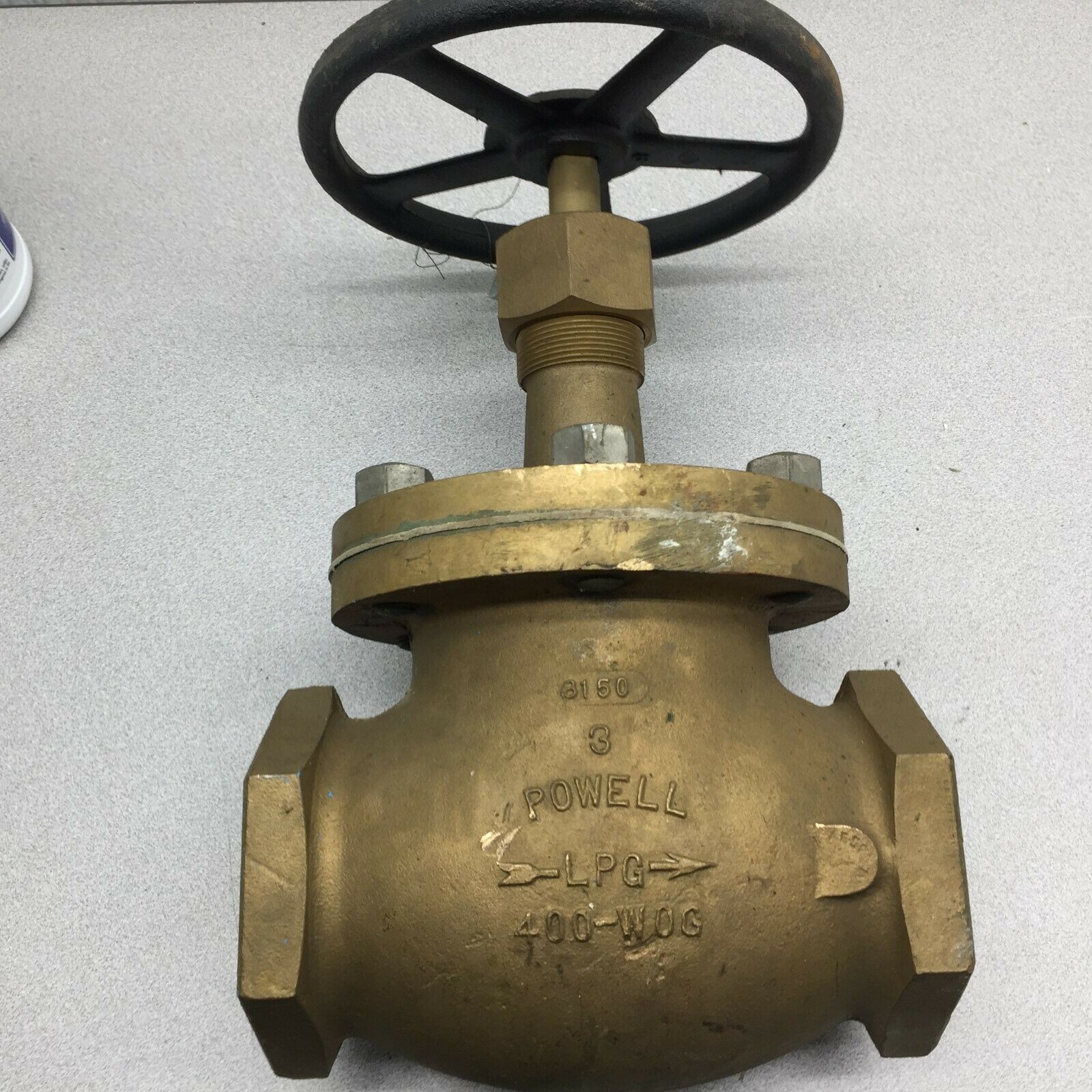 NEW NO BOX POWELL 400-WOG LPG 3" GATE VALVE 8150