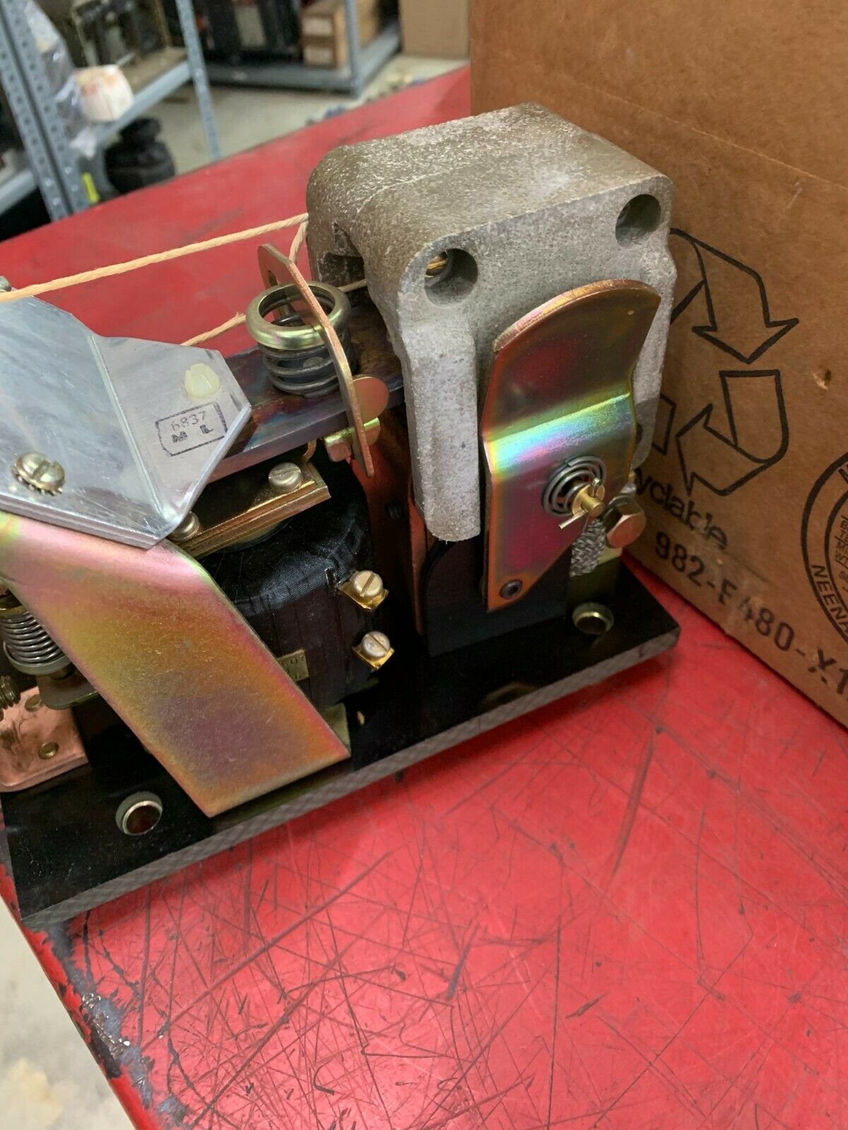 NEW IN BOX SQUARE D 8960 W0-5 DC MAGNETIC TRUCK CONTACTOR 8960 WO-5