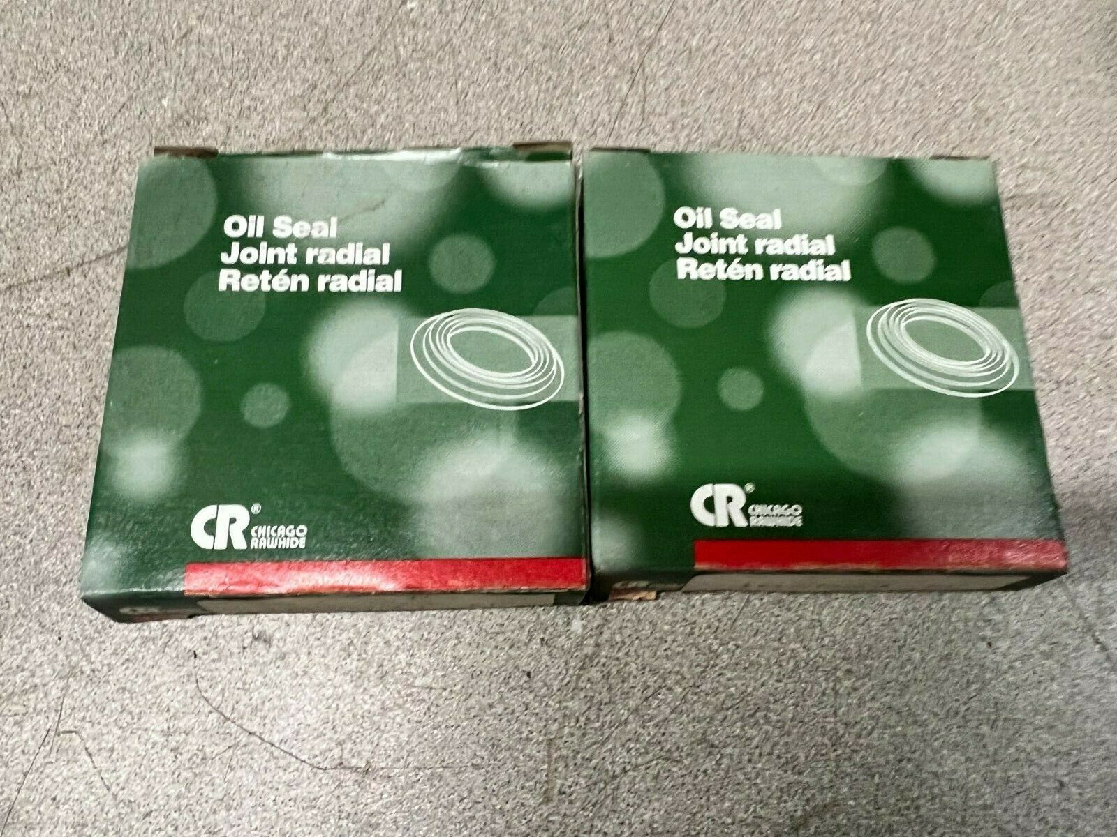 LOT OF 2 NEW IN BOX CHICAGO RAWHIDE 482041 OILSEAL 18565