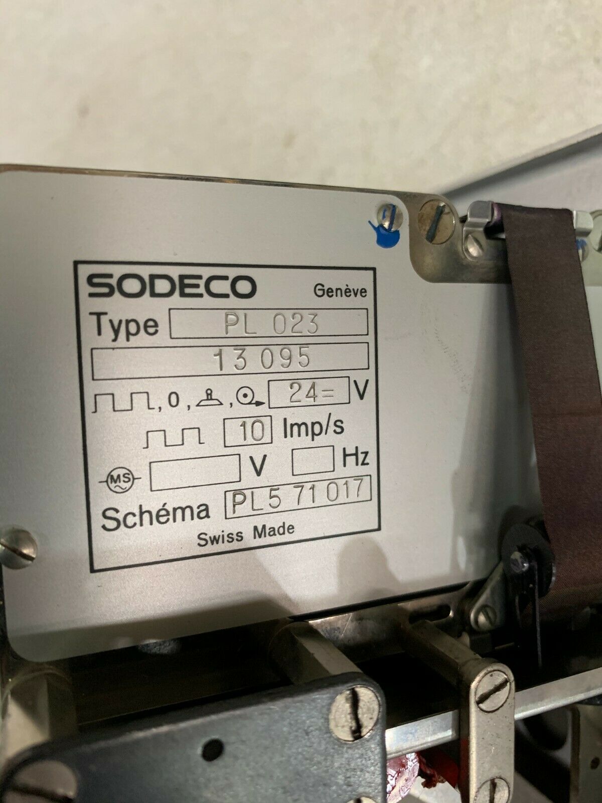 USED SODECO SCALE METER PL 023