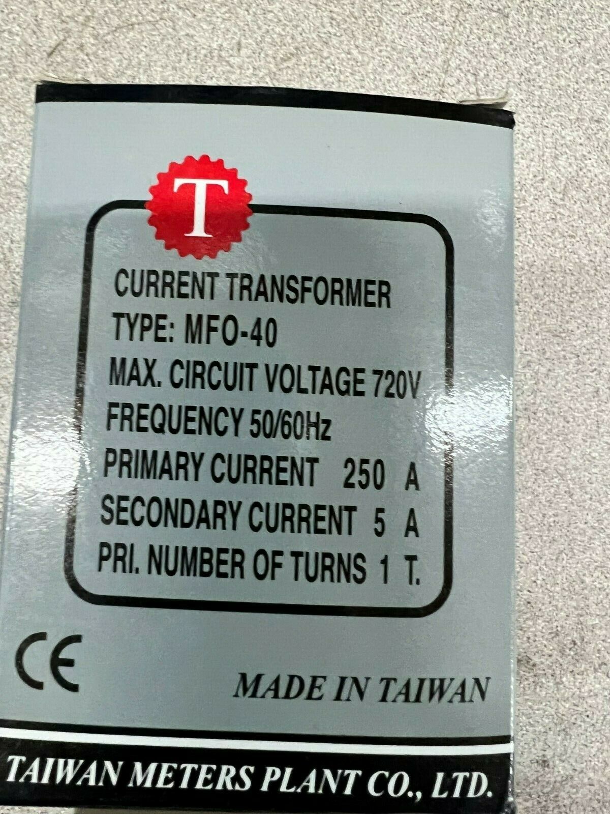 NEW IN BOX OMEGA MFO402505A TRANSFORMER MFO-40