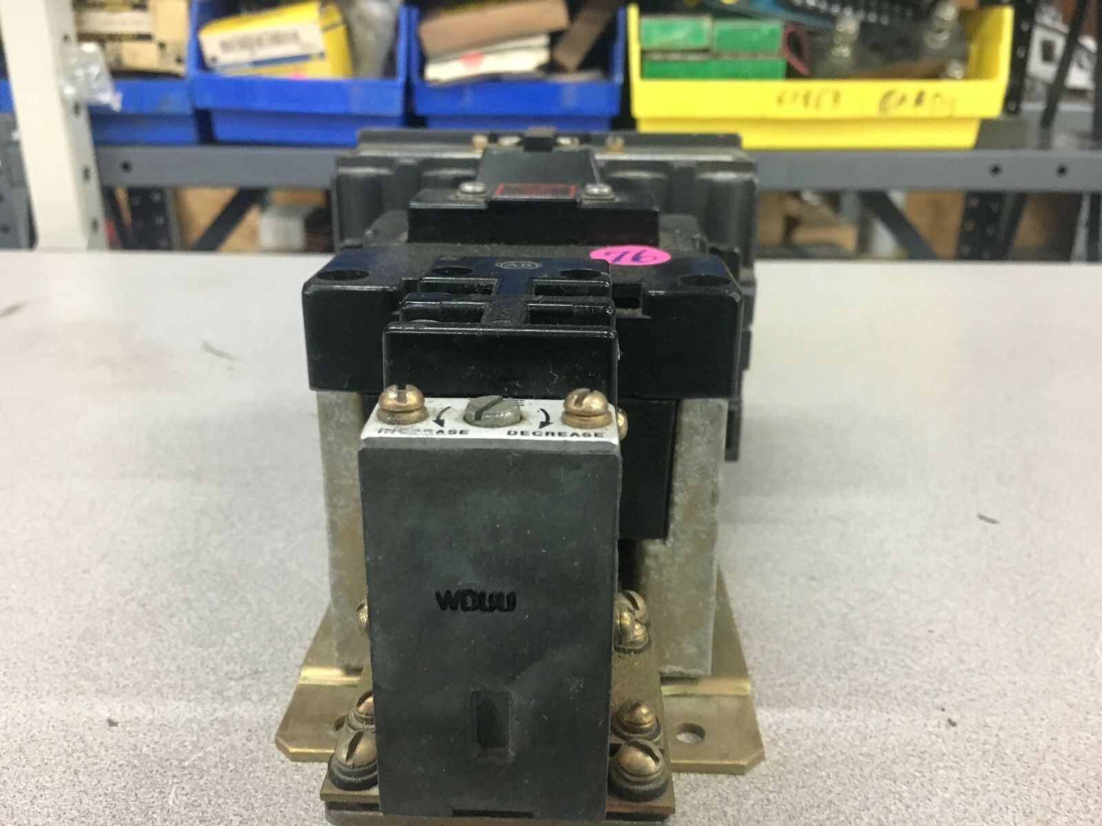 USED ALLEN BRADLEY SIZE 3 STARTER 702-DOD9347 SERIES K