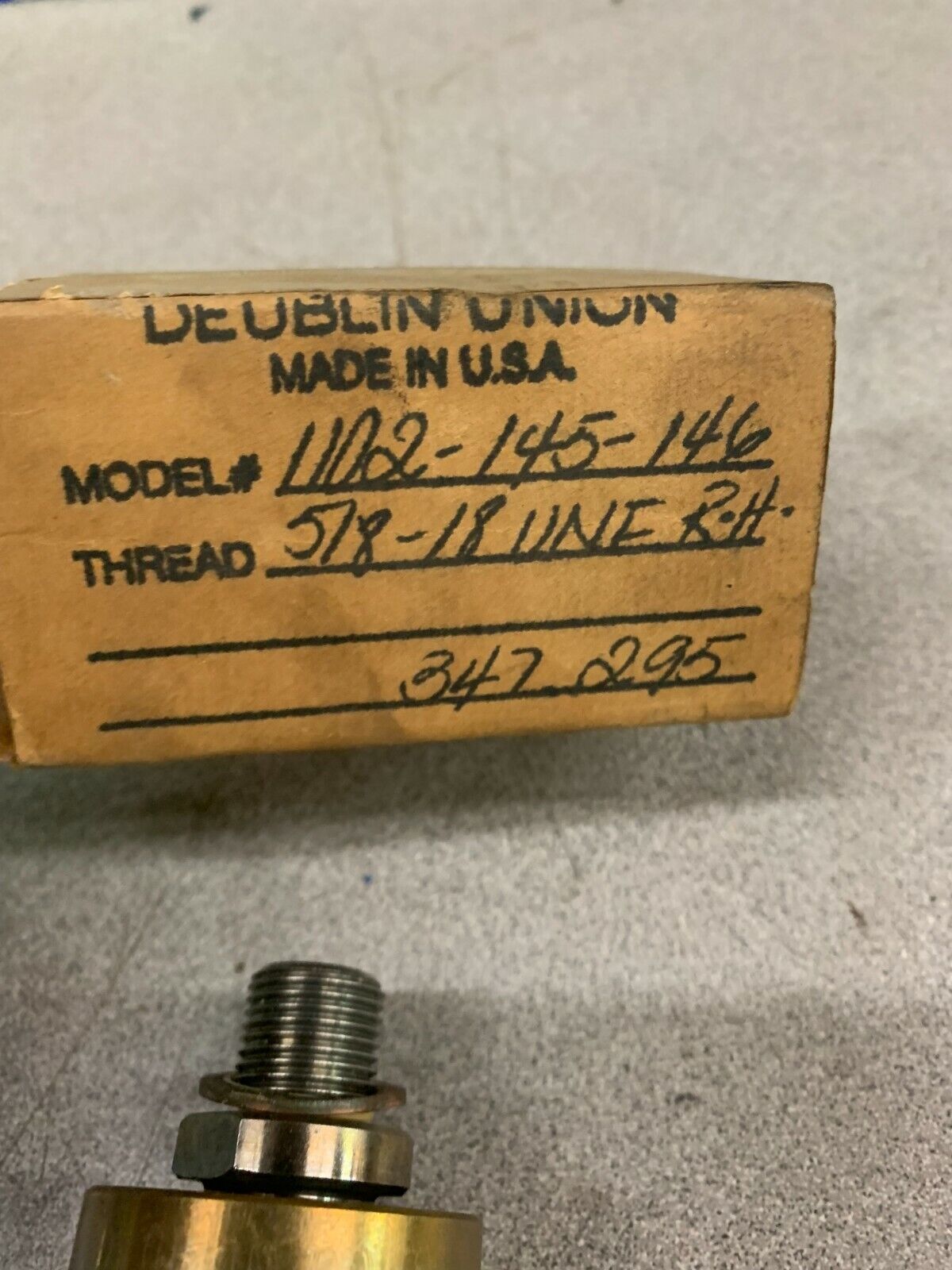 NEW IN BOX DEUBLIN ROTARY UNION 1102-145-146