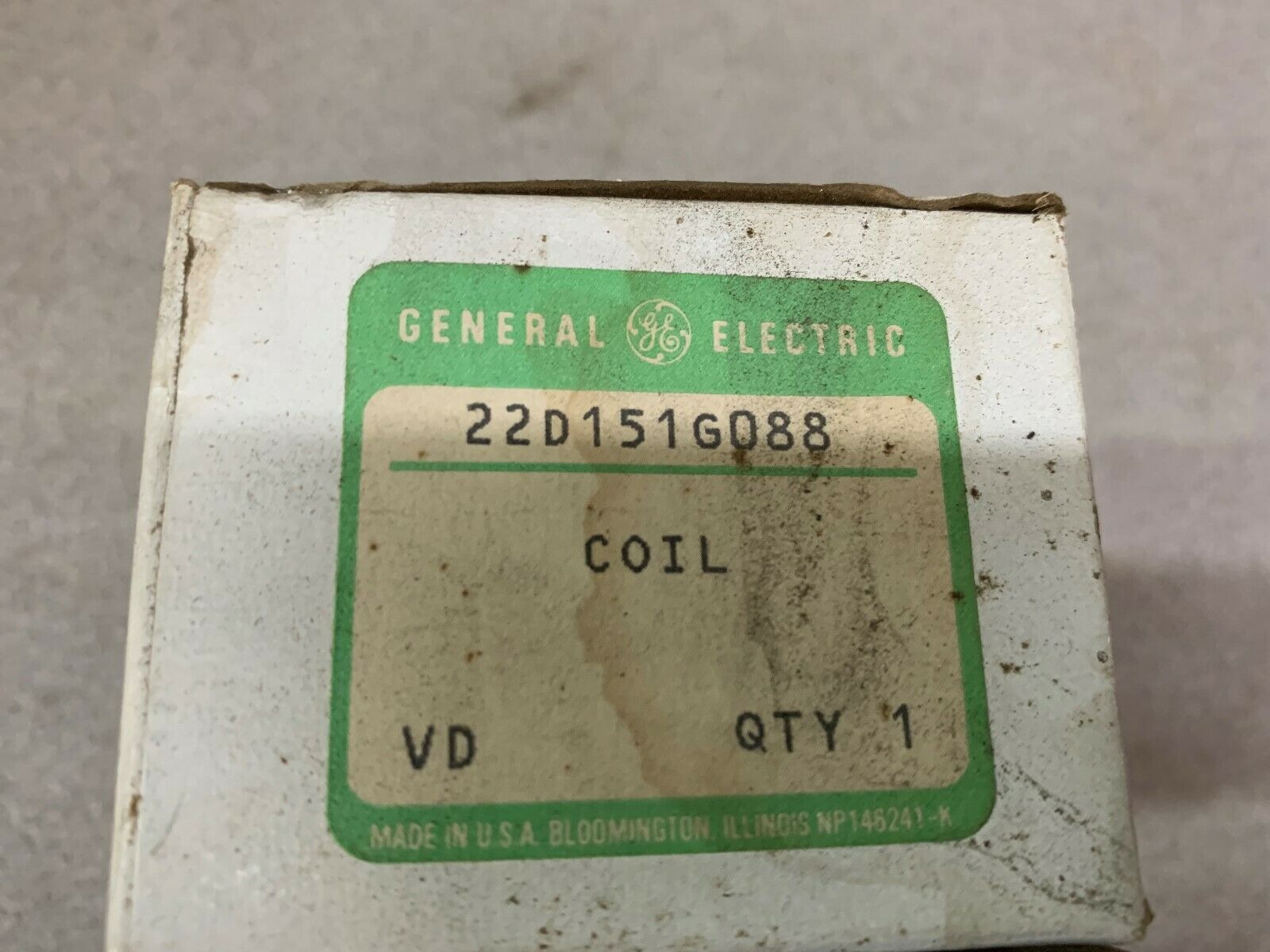 NEW IN BOX GE COIL 22D151G088