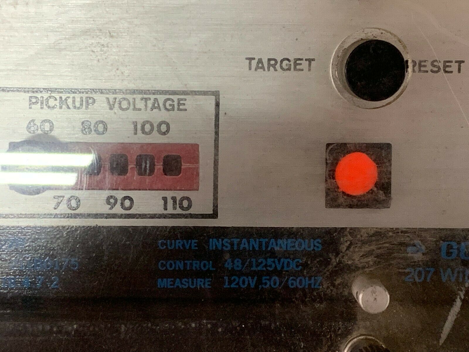 USED ITE GOULD CIRCUIT SHIELD UNDERVOLTAGE RELAY 211B0175