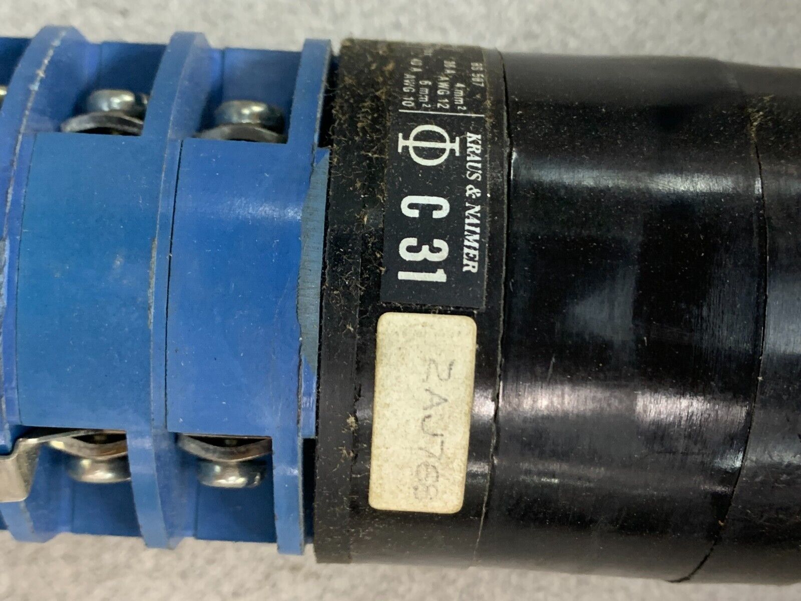 NEW KRAUS & NAIMER ROTARY SWITCH 2AJ768