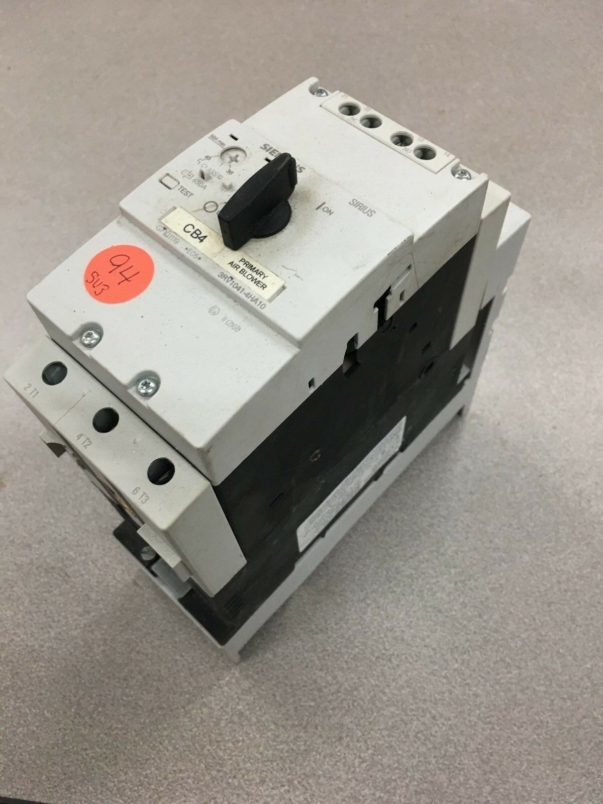 USED SIEMENS CIRCUIT BREAKER 3RV1041-4HA10