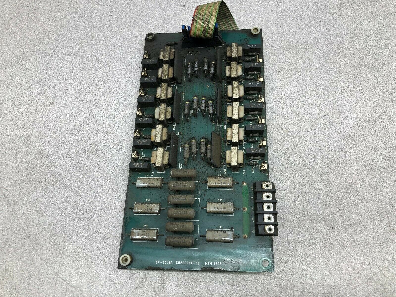 USED FUJI CURCUIT BOARD EP-1579A  CDPD3ZPA-12  HEH 4895