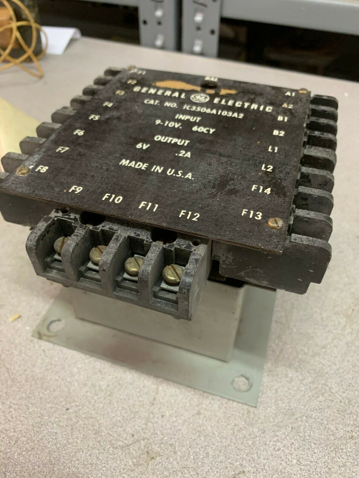 USED GENERAL ELECTRIC RELAY IC3506A103A2