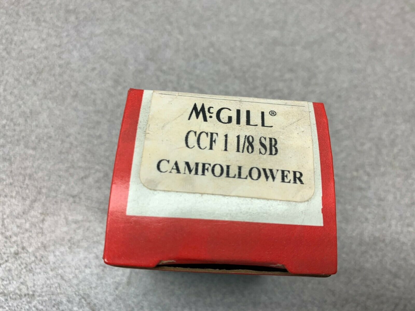 LOT OF 2 NEW IN BOX MCGILL BEARING CCF1 1/8 SB