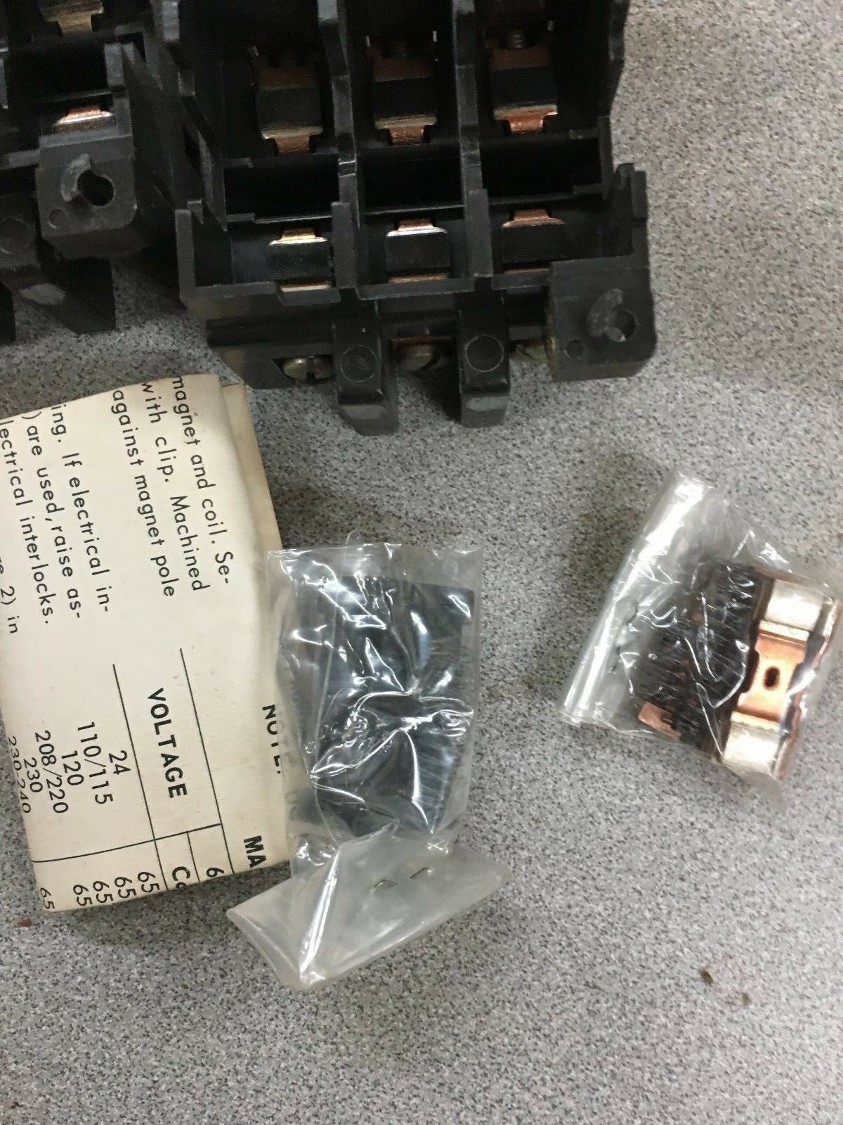 NEW IN BOX SQUARE D CONTACT REPLACEMENT KIT 9998 LB-33 SERIES A