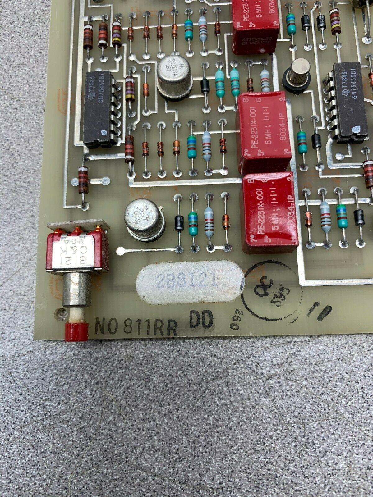 USED INVENSYS CIRCUIT BOARD N0811RR DD