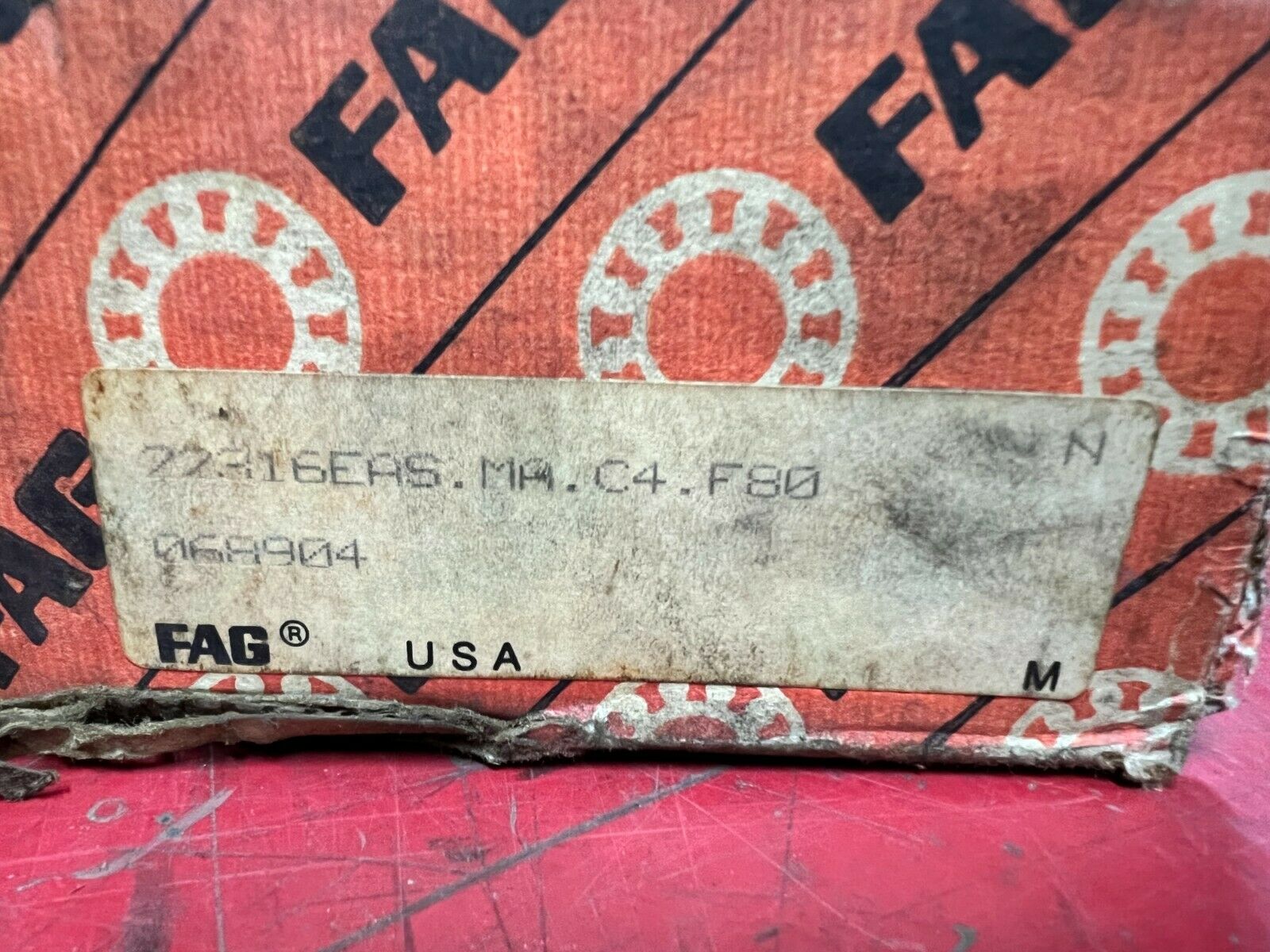 NEW IN BOX FAG 22316ES SPHERICAL BEARING 22316EASMAC4F80