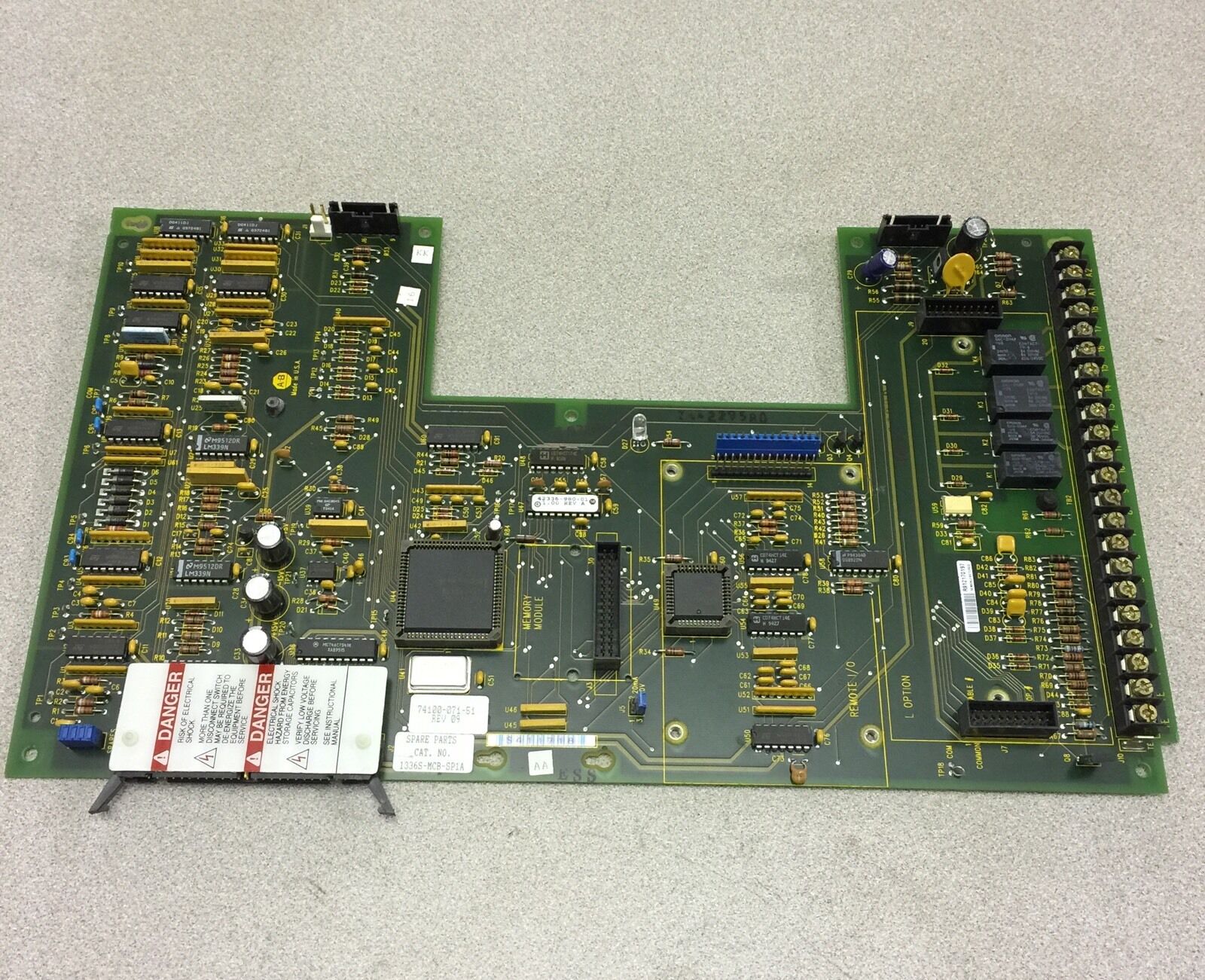 NEW ALLEN-BRADLEY 74100-071-51 REV. 09 PCB MAIN CONTROL BOARD 1336S-MCB-SP1A