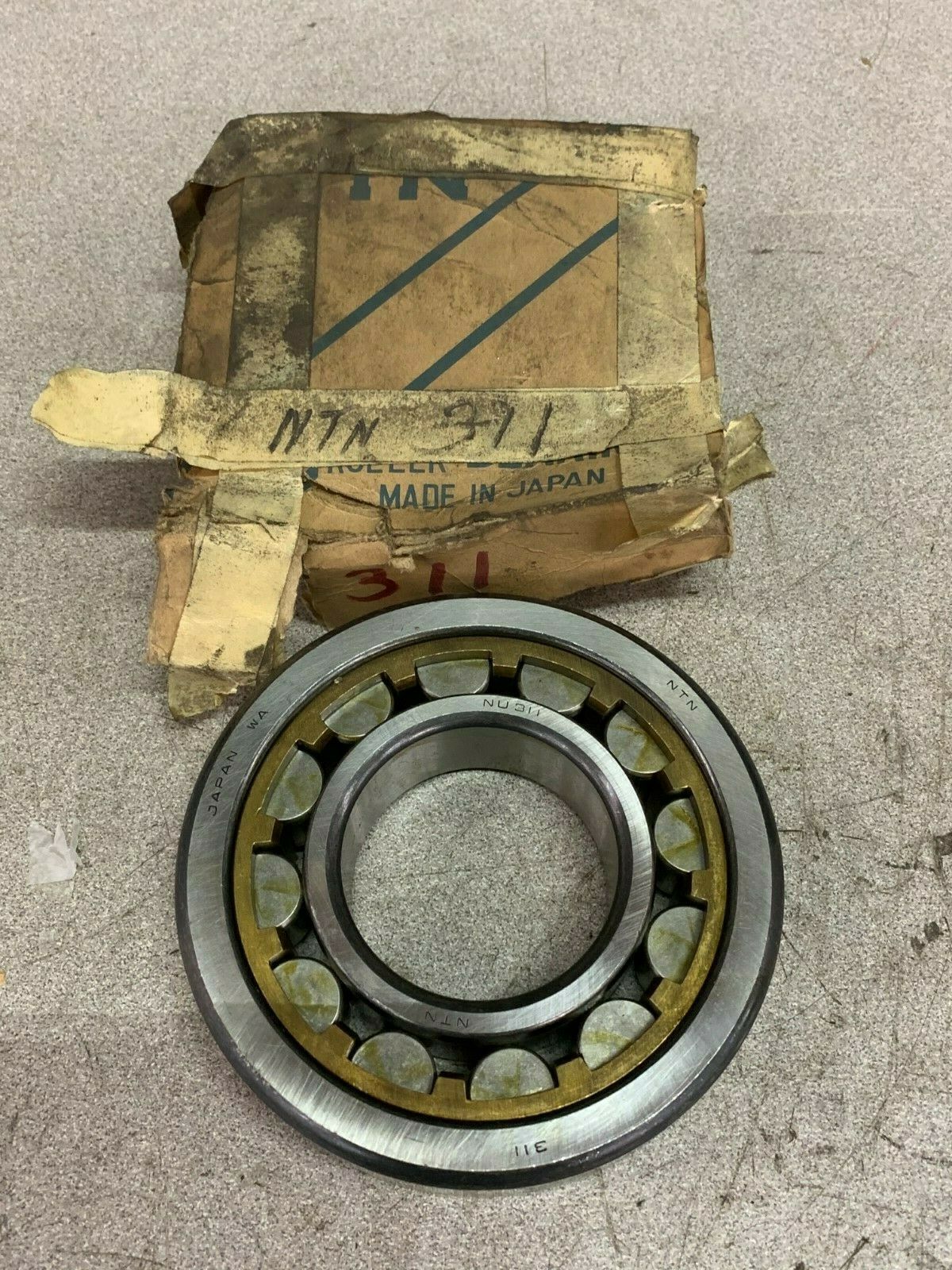 NEW NTN CYLINDRICAL ROLLER BEARING NU311