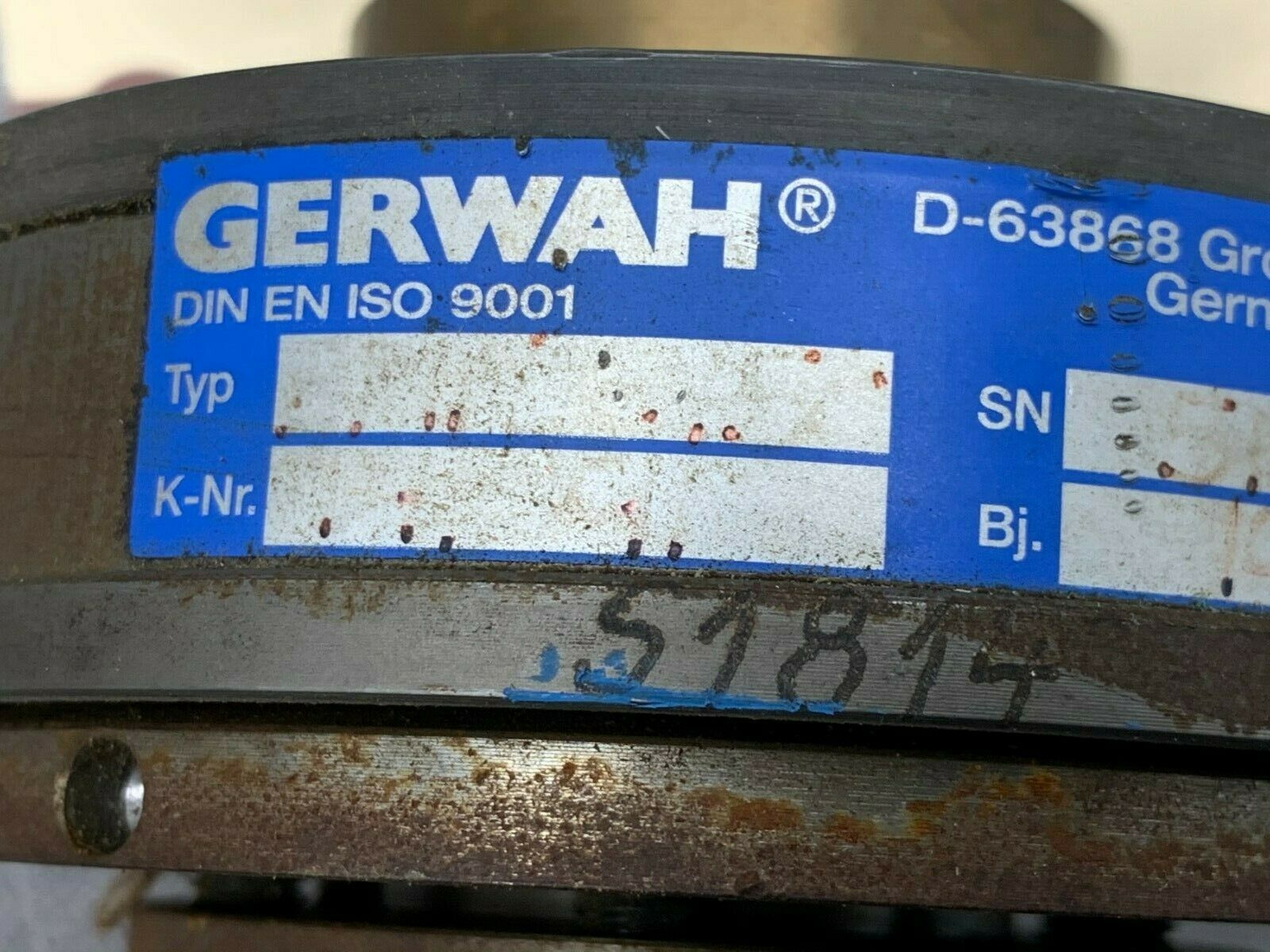 NEW NO BOX GERWAH COUPLING E078308.04