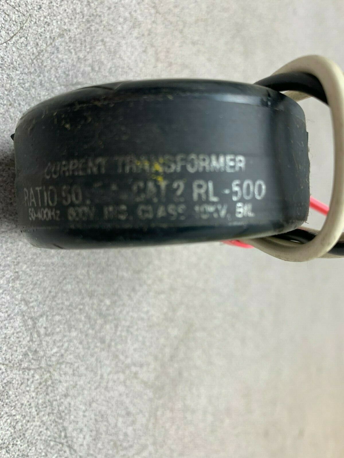 NEW NO BOX EIL RATIO:50.5A CURRENT TRANSFORMER 2RL-500