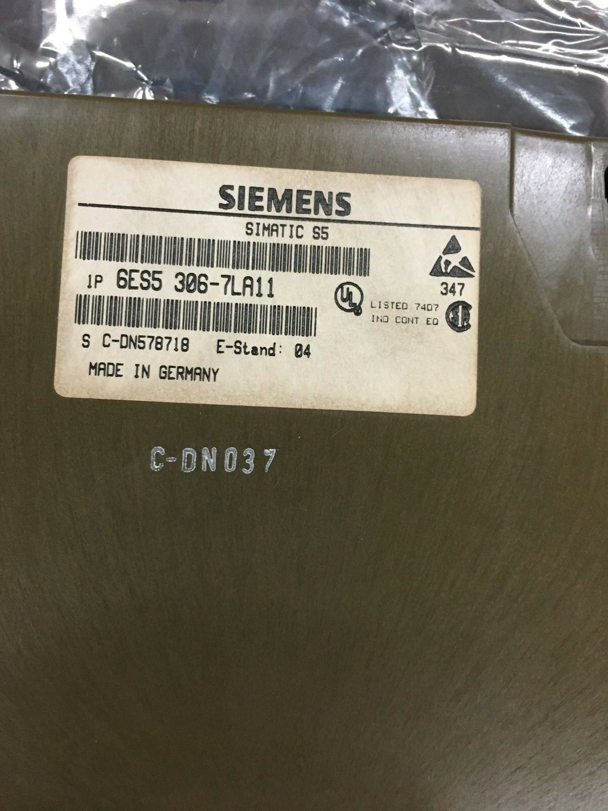 NEW NO BOX SIEMENS SIMATIC S5 INTERFACE MODULE 6ES5 306-7LA11