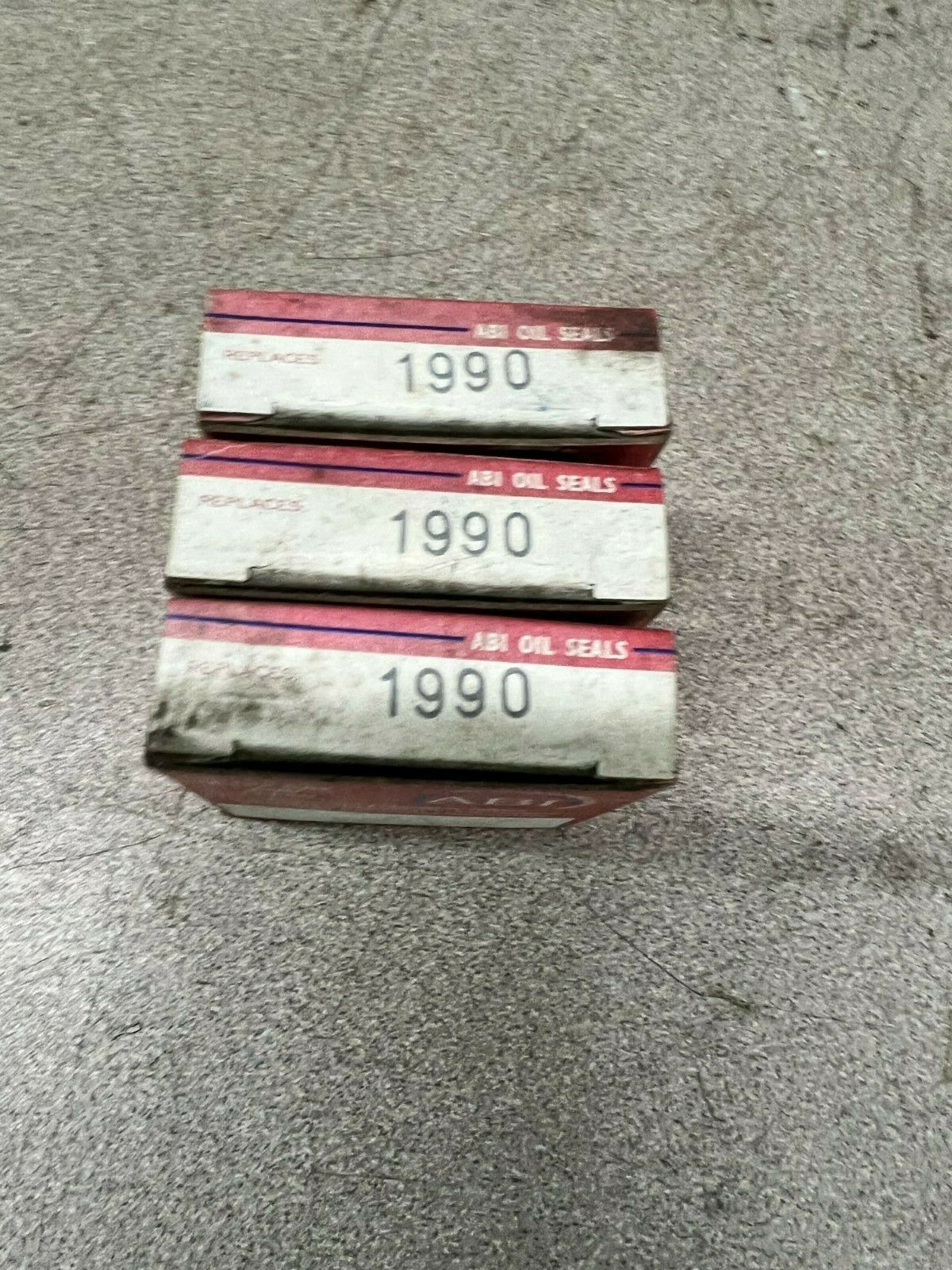 LOT OF 3 NEW IN BOX ABI OILSEAL 1990