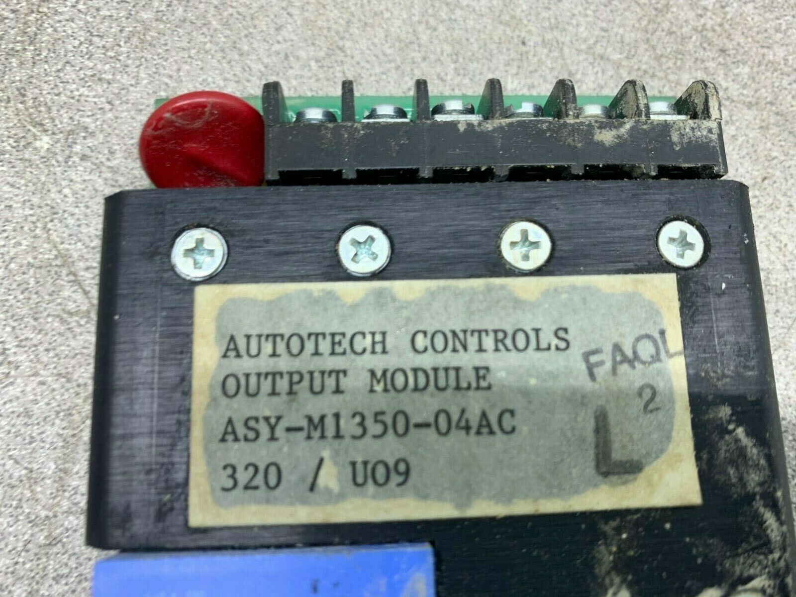 USED AUTOTECH CONTROLS OUTPUT MODULE ASY-M1350-04AC