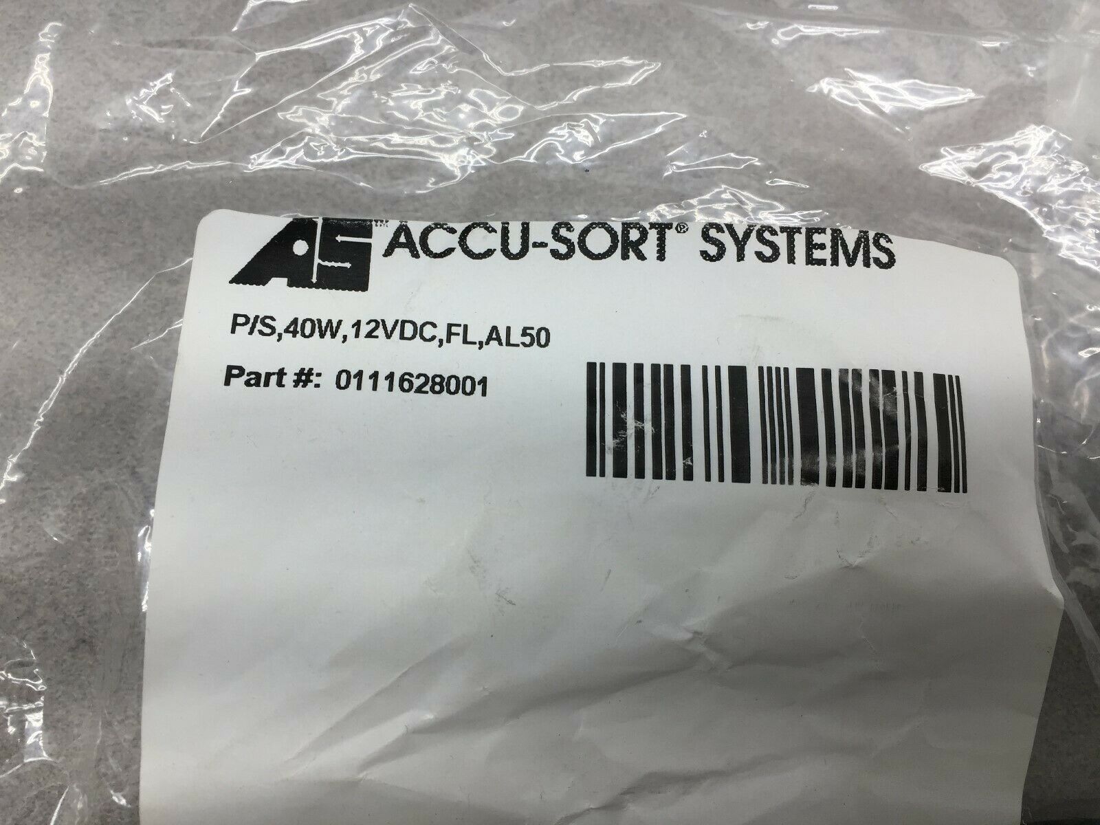 NEW IN BAG ACCU-SORT POWER CORD ASSYS 0111628001 / 0102414001