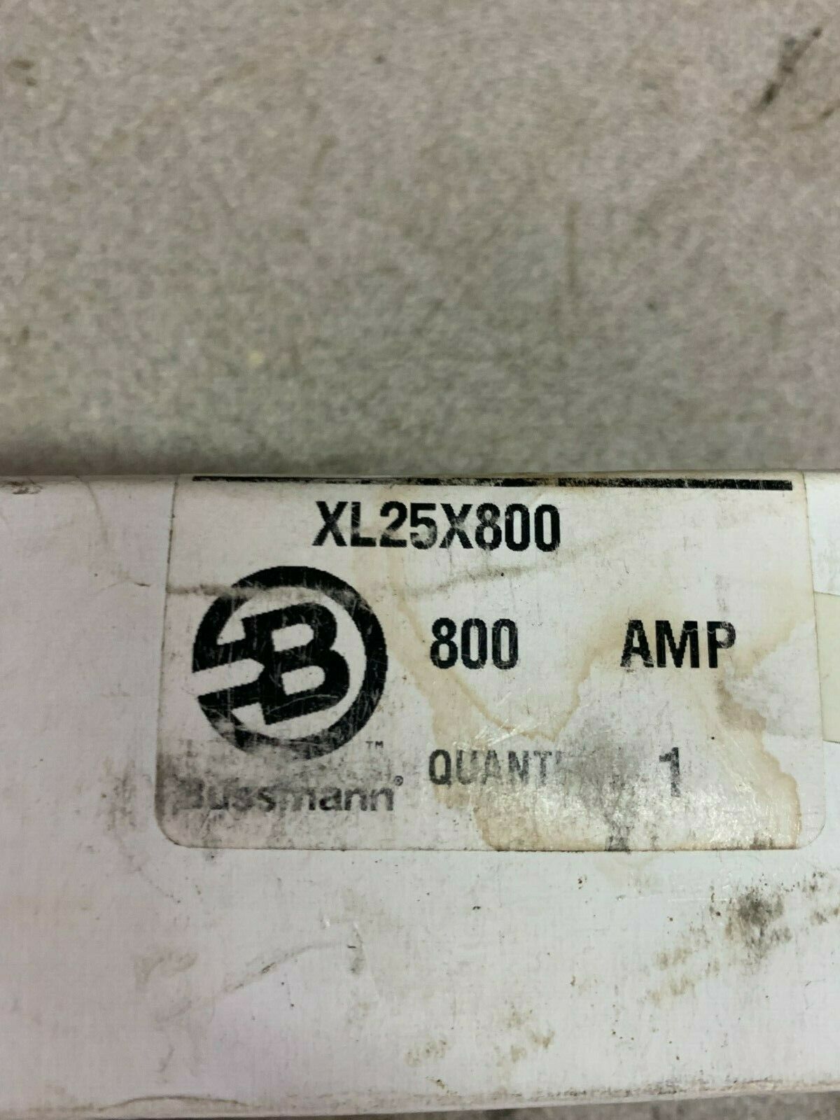 NEW IN BOX BUSSMAN FUSE XL25X800