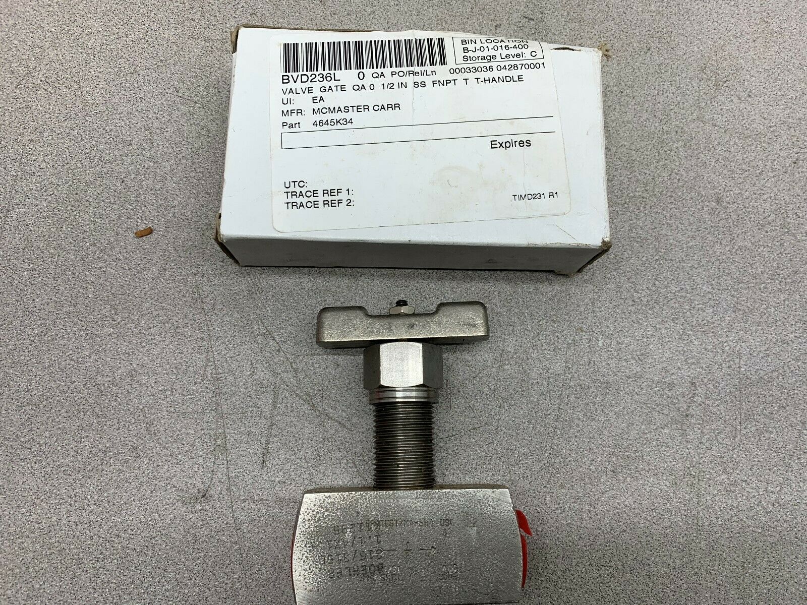 NEW IN BOX MARSH VALVE N1314