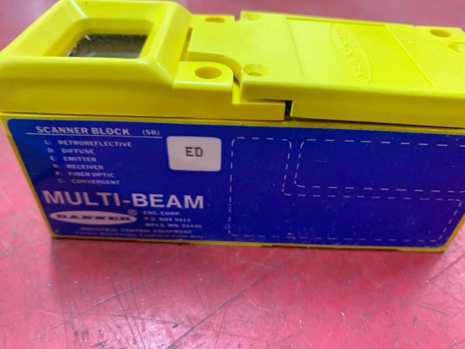 NEW IN BOX BANNER MULTI-BEAM BLOCK ED