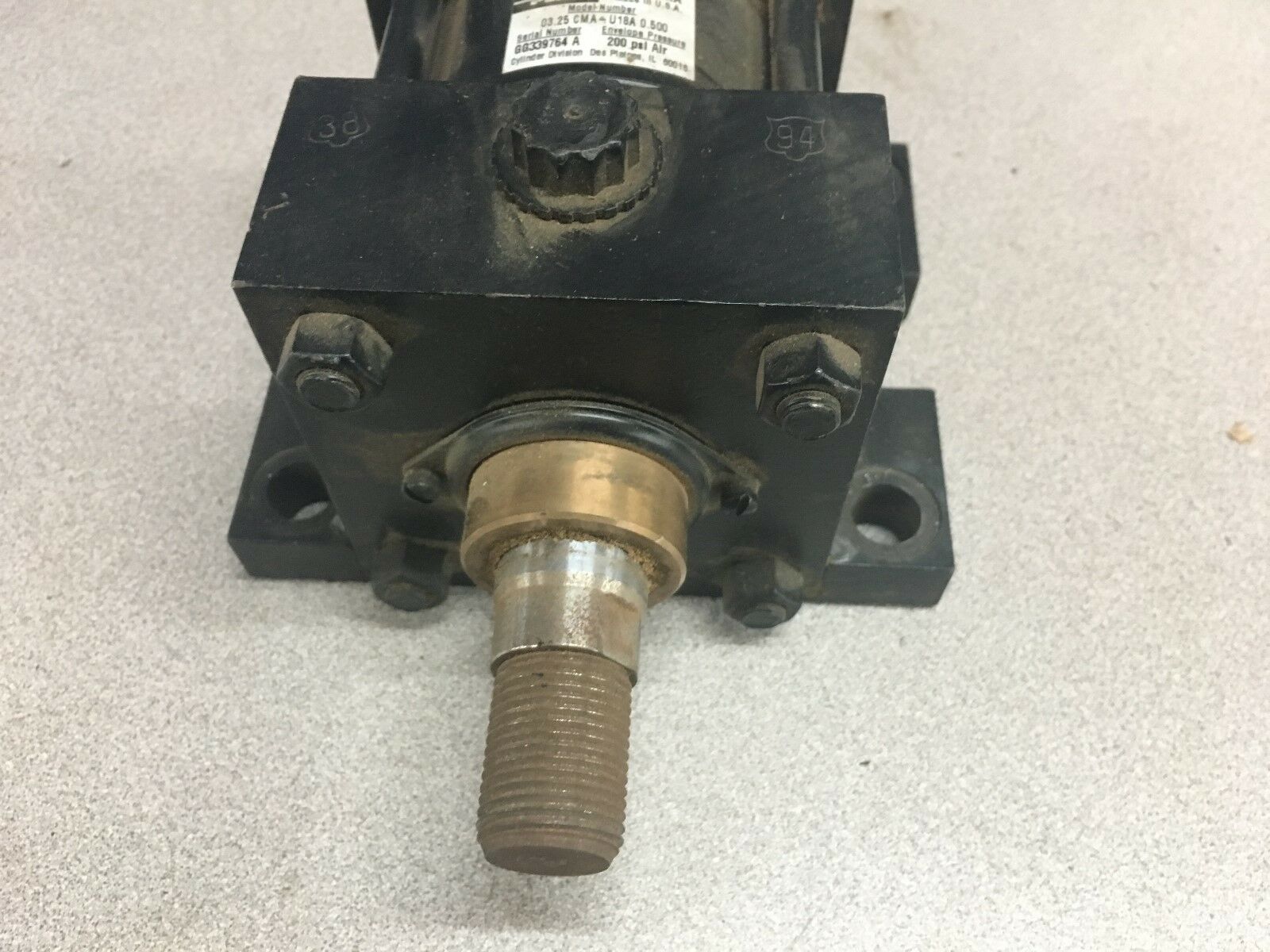 NEW NO BOX PARKER CYLINDER 03.25 CMA-U18A 0.500