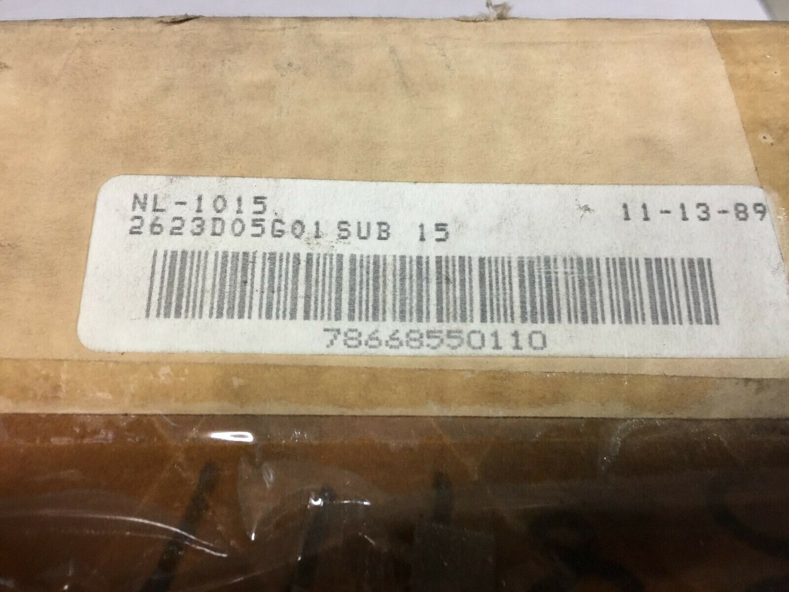 NEW IN BOX WESTINGHOUSE NUMA LOGIC 8PT RELAY OUTPUT MODULE NL-1015