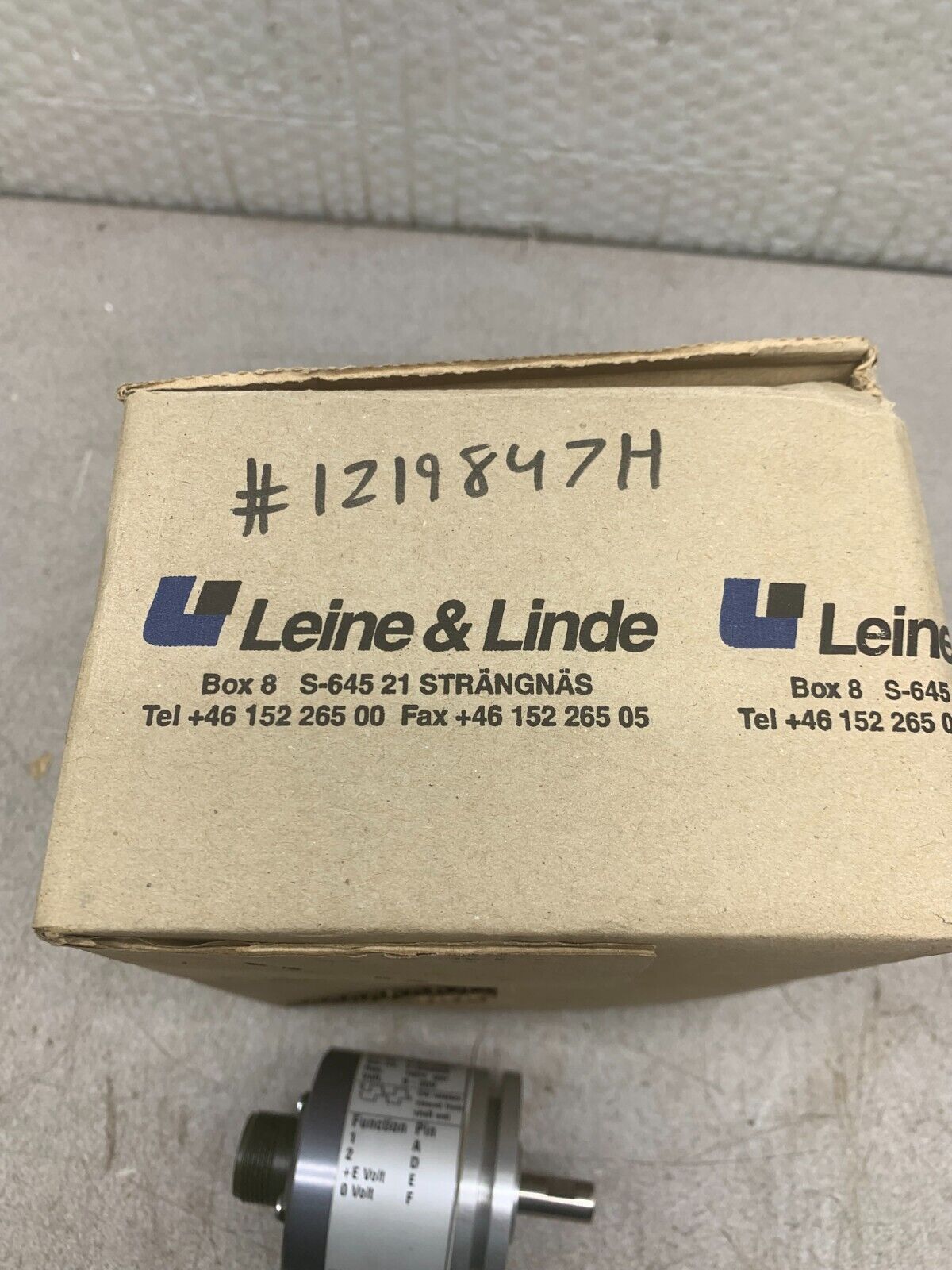 NEW IN BOX LEINE & LINDE INCREMENTAL ENCODER 510016061