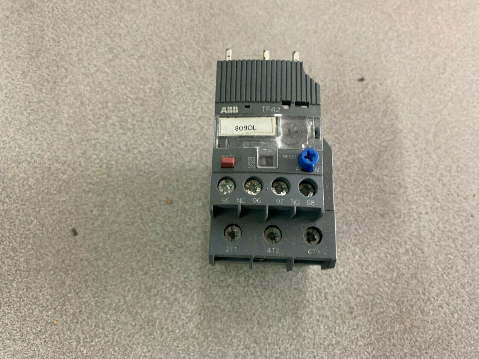 USED ABB OVERLOAD RELAY TF42-24