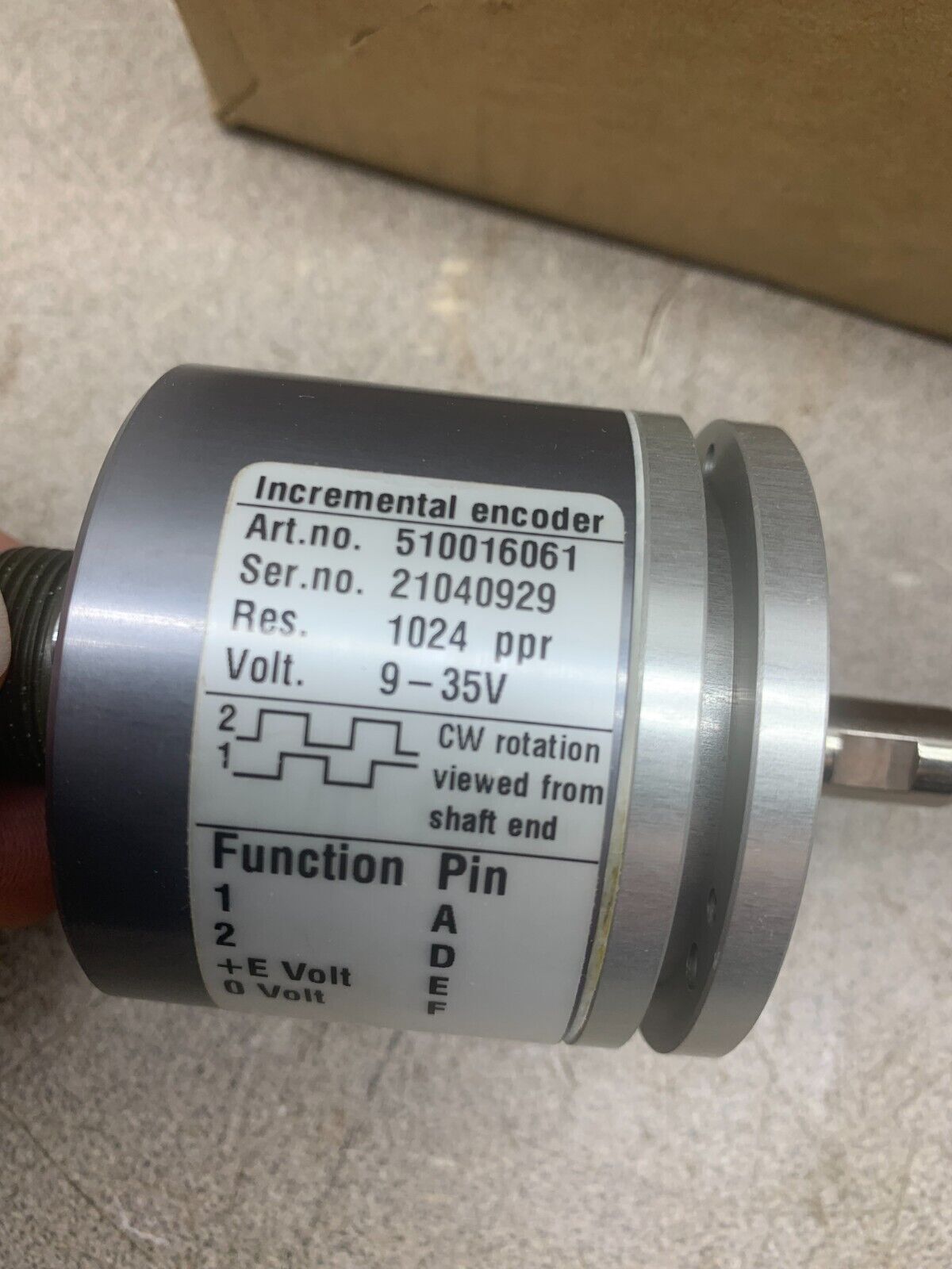 NEW IN BOX LEINE & LINDE INCREMENTAL ENCODER 510016061