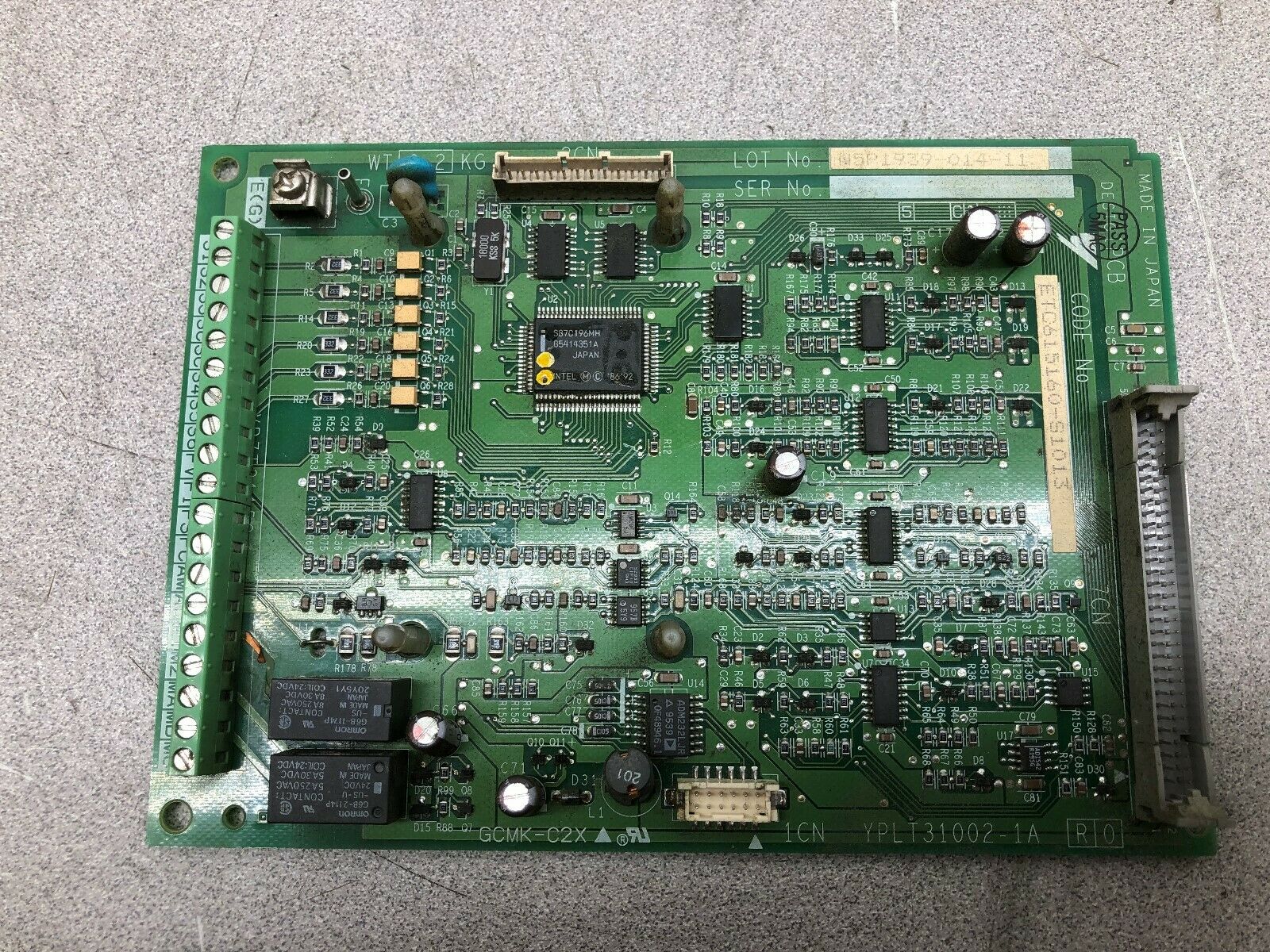 USED YASKAWA ELECTRIC PC GATE DRIVER BOARD ETC615160-S1013