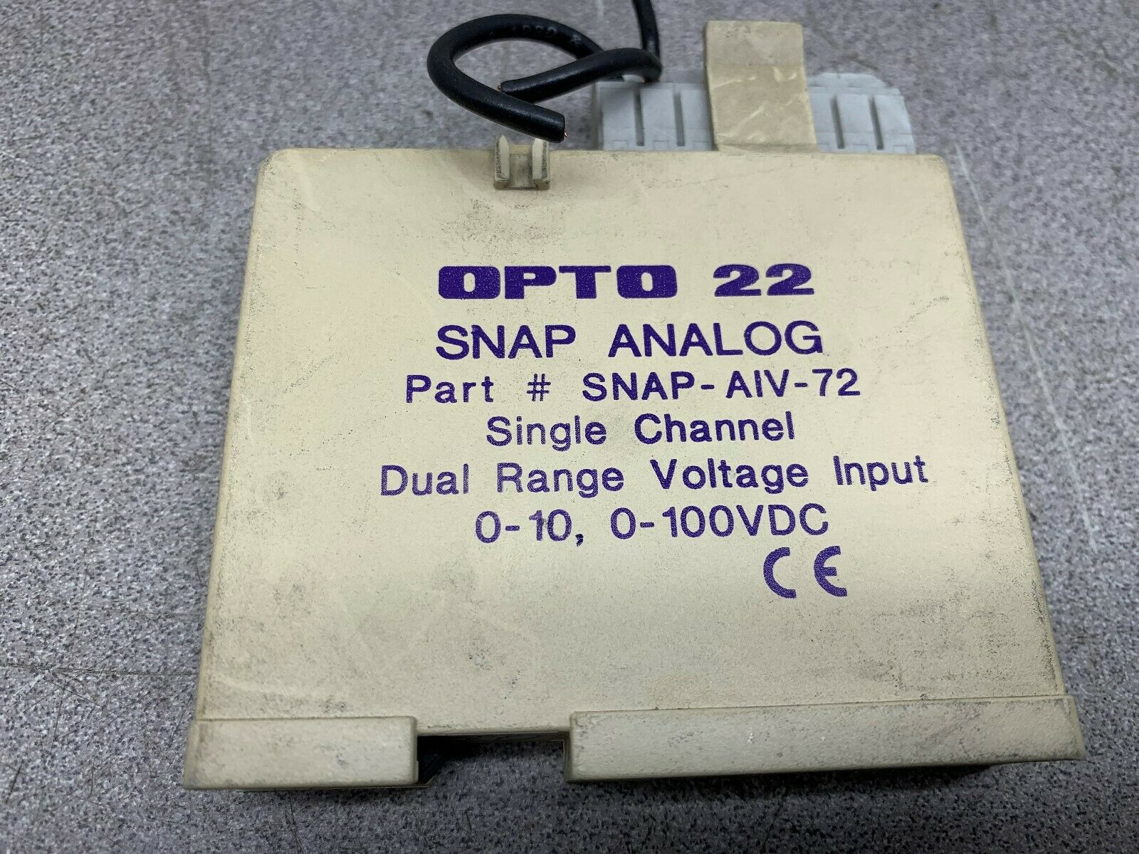 USED OPTO 22 SNAP MODULE SNAP-AIV-72